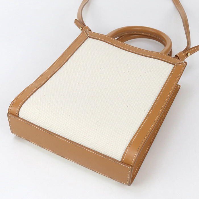 Nt Handbag Minibar Tical Hippo Way Handbag Canvas White Travel Bag