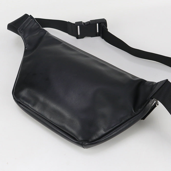 Fendi 7Va434 Belt Bug Monster Bugs Eye Body Bag Leather Black