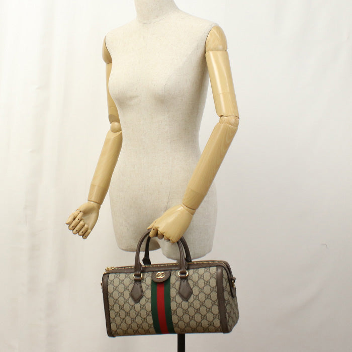 Gucci Ofidia 2WAY Boston GG Supreme Canvas Multicolor Mini Travel Bag