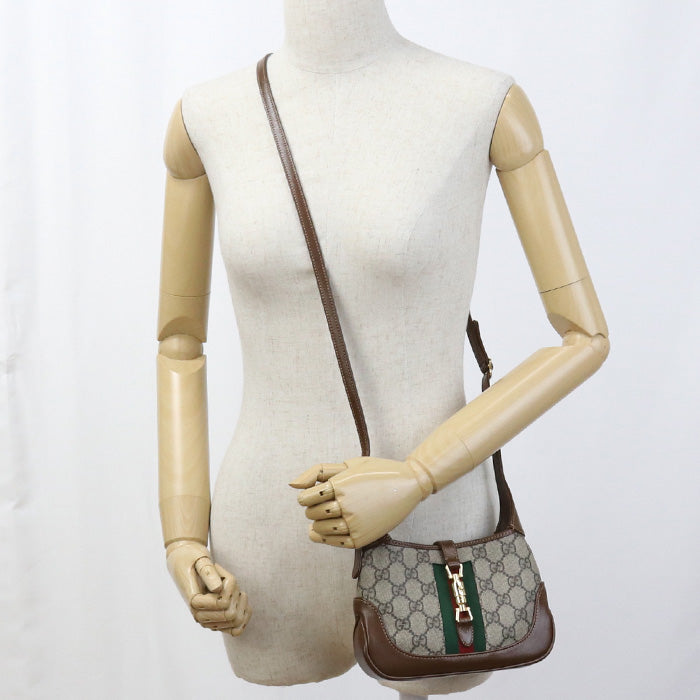 Gucci Jackie GG Supreme Beige Mini Bag