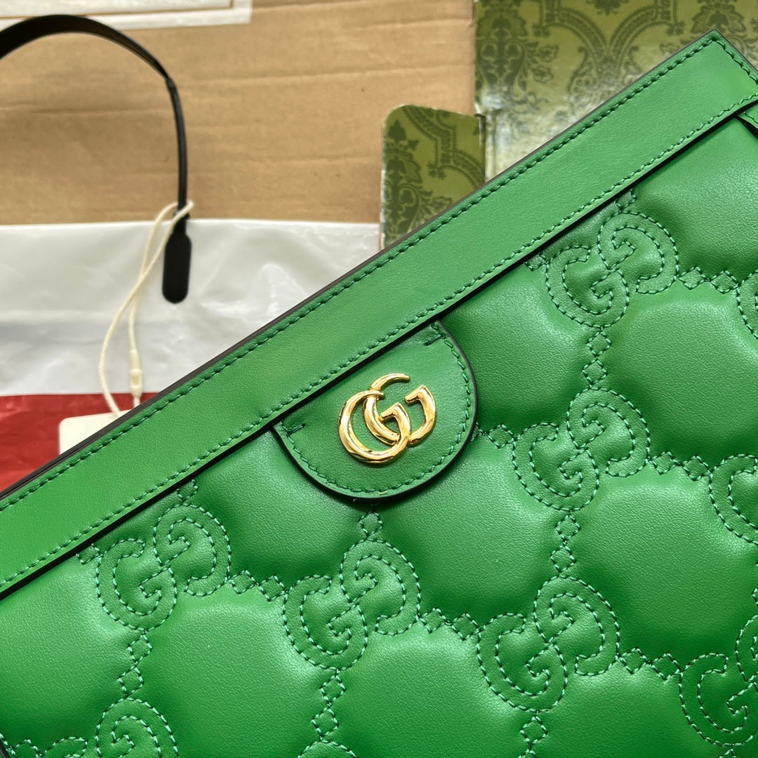gg Matelassé , ’s 10in Green Small Handbag