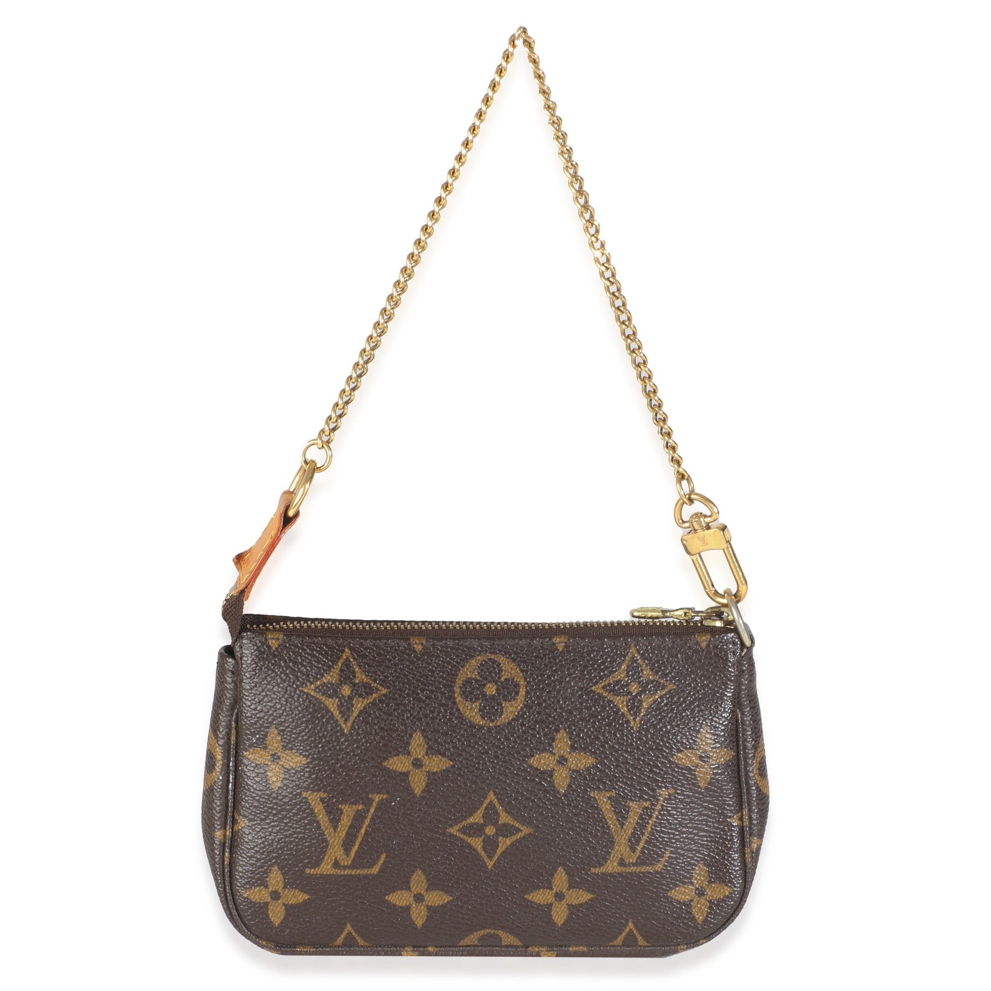 Louis Vuitton Trunks Pochette Accessoires Monogram Canvas Mini Clutch Bag