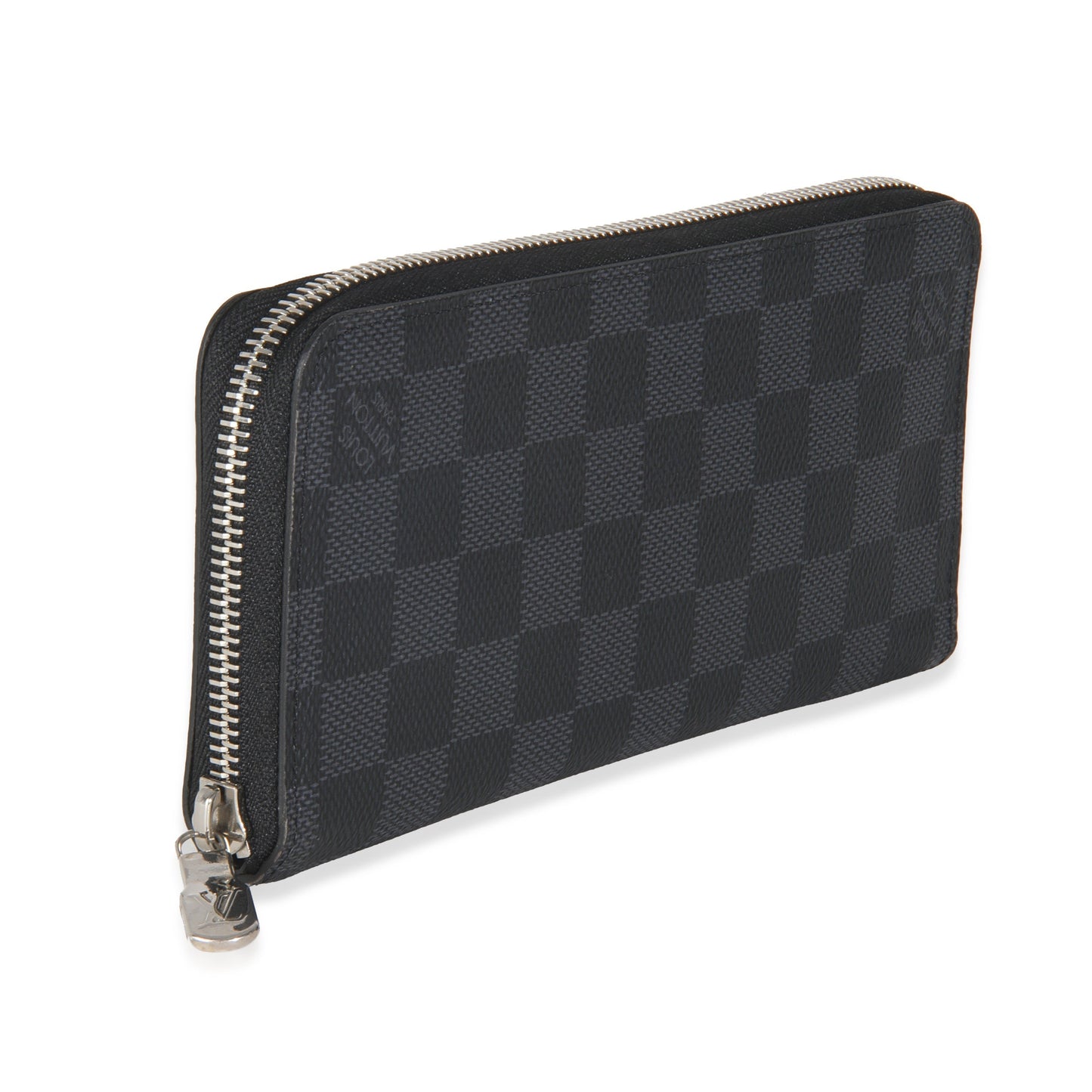 Louis Vuitton Damier Graphite Zippy Vertical Canvas Wallet Case
