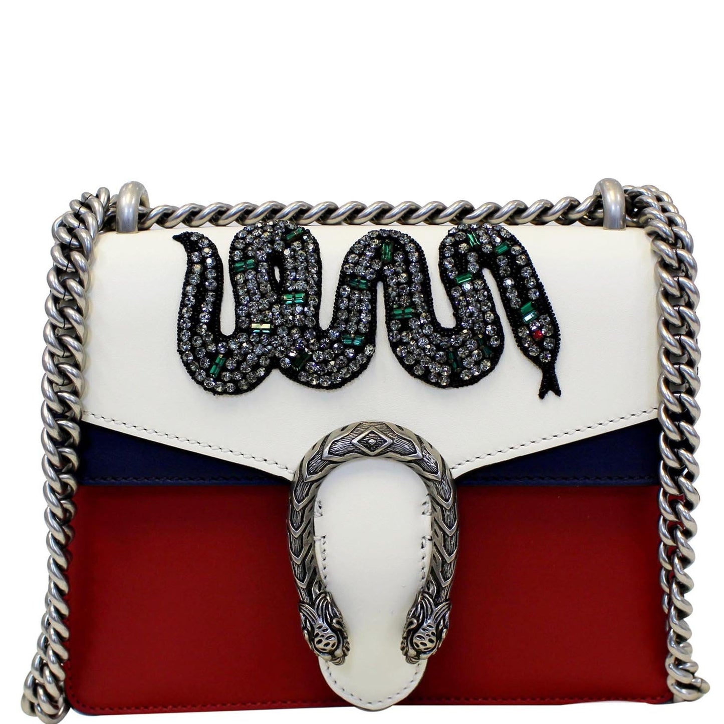 Gucci Dionysus Crystal Embroidered Snake Shoulder Bag Off Mini