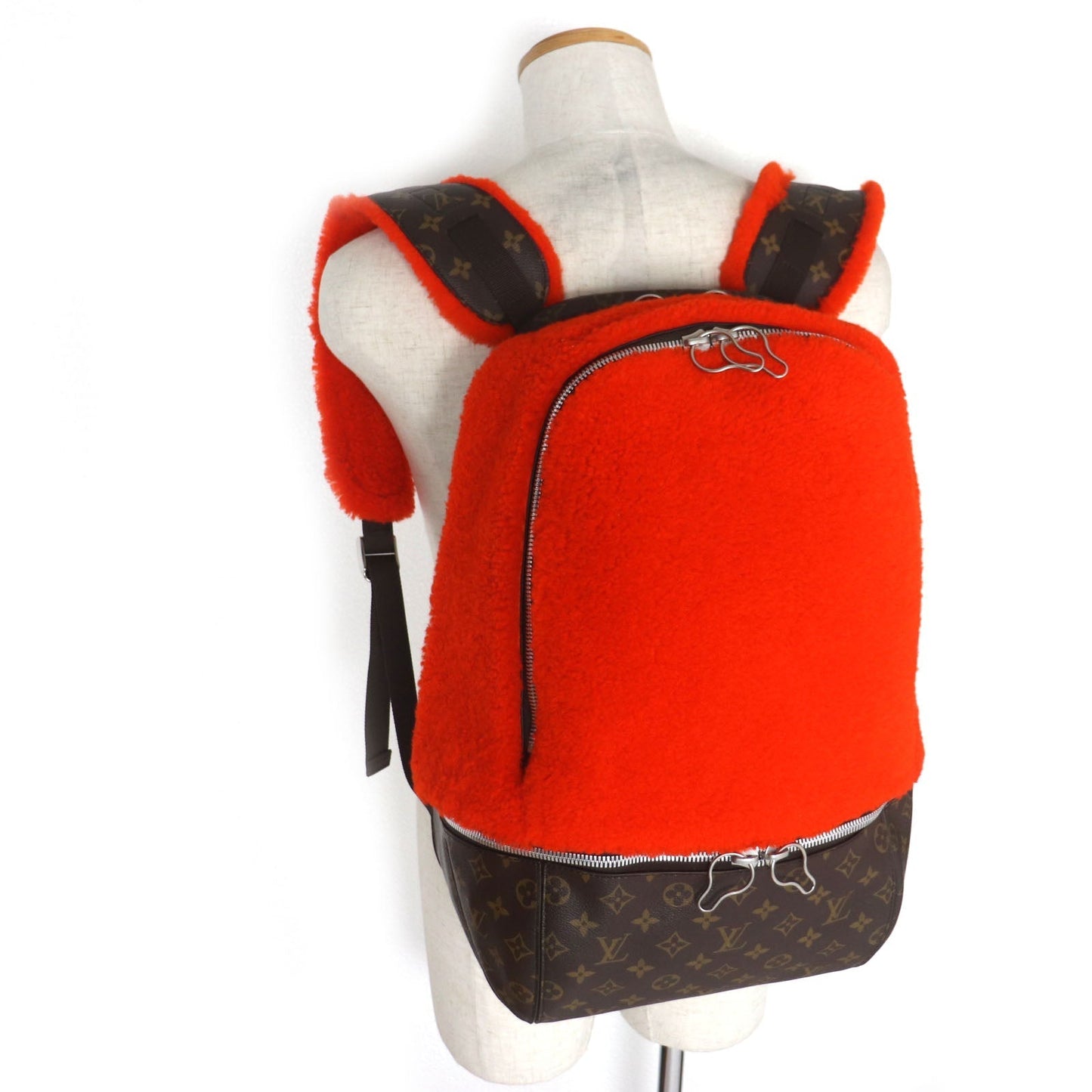 Louis Vuitton Backpack M40277 Celebrating Sac a Monogram Canvas Orange