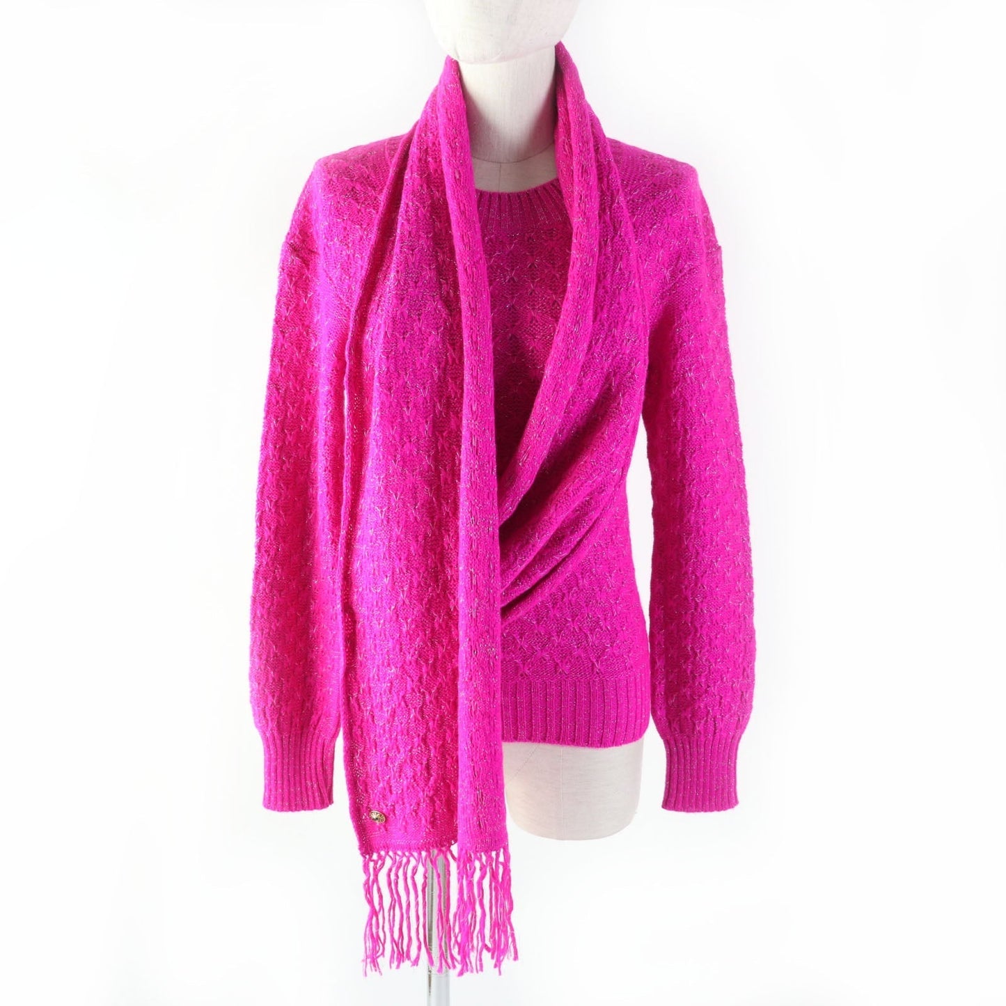 Chanel knit Pink Handbag