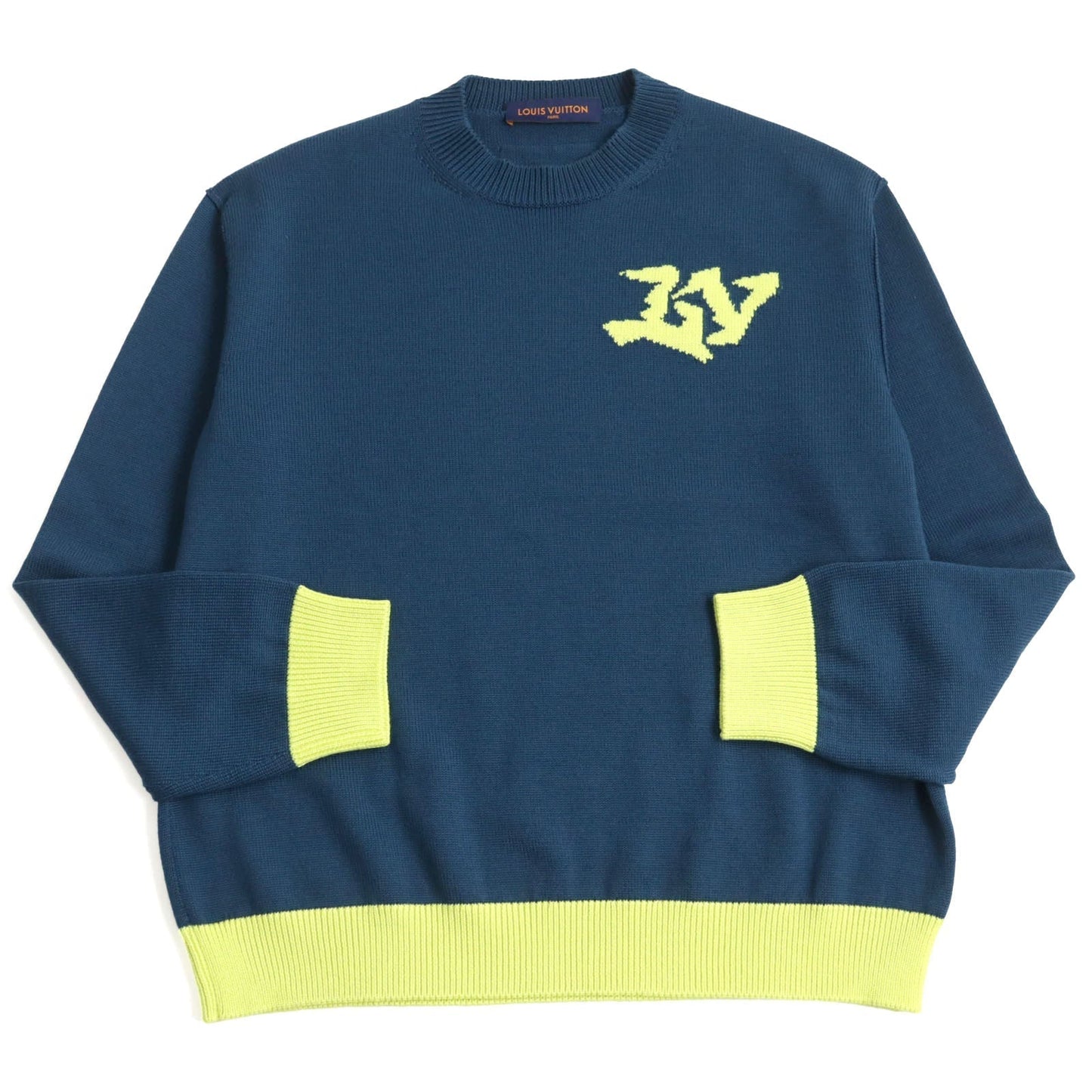 Louis Vuitton knit HNN02W Wool Blue Apparel