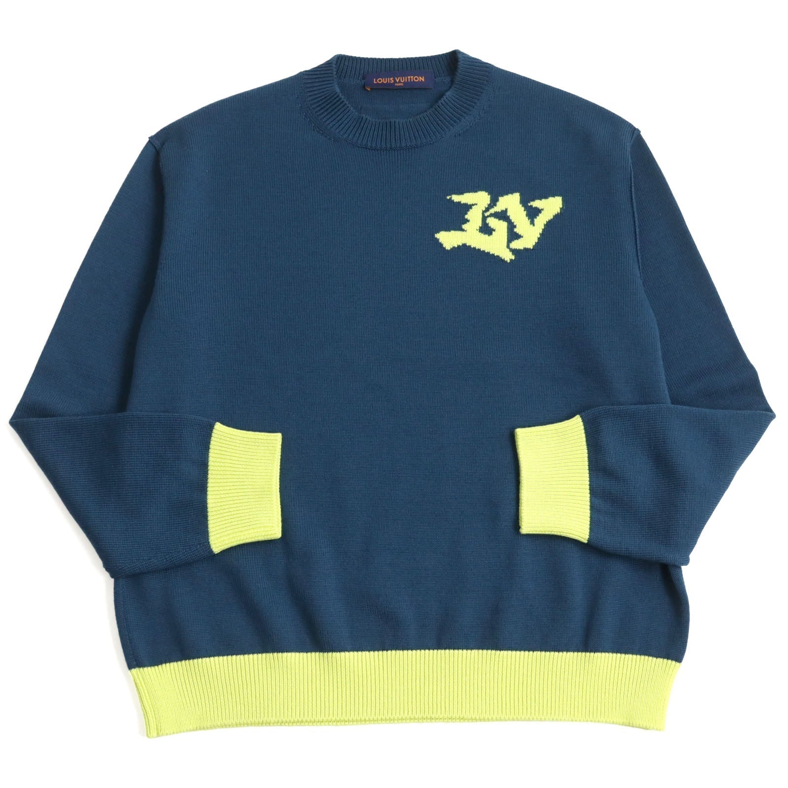Louis Vuitton knit HNN02W Wool Blue Apparel