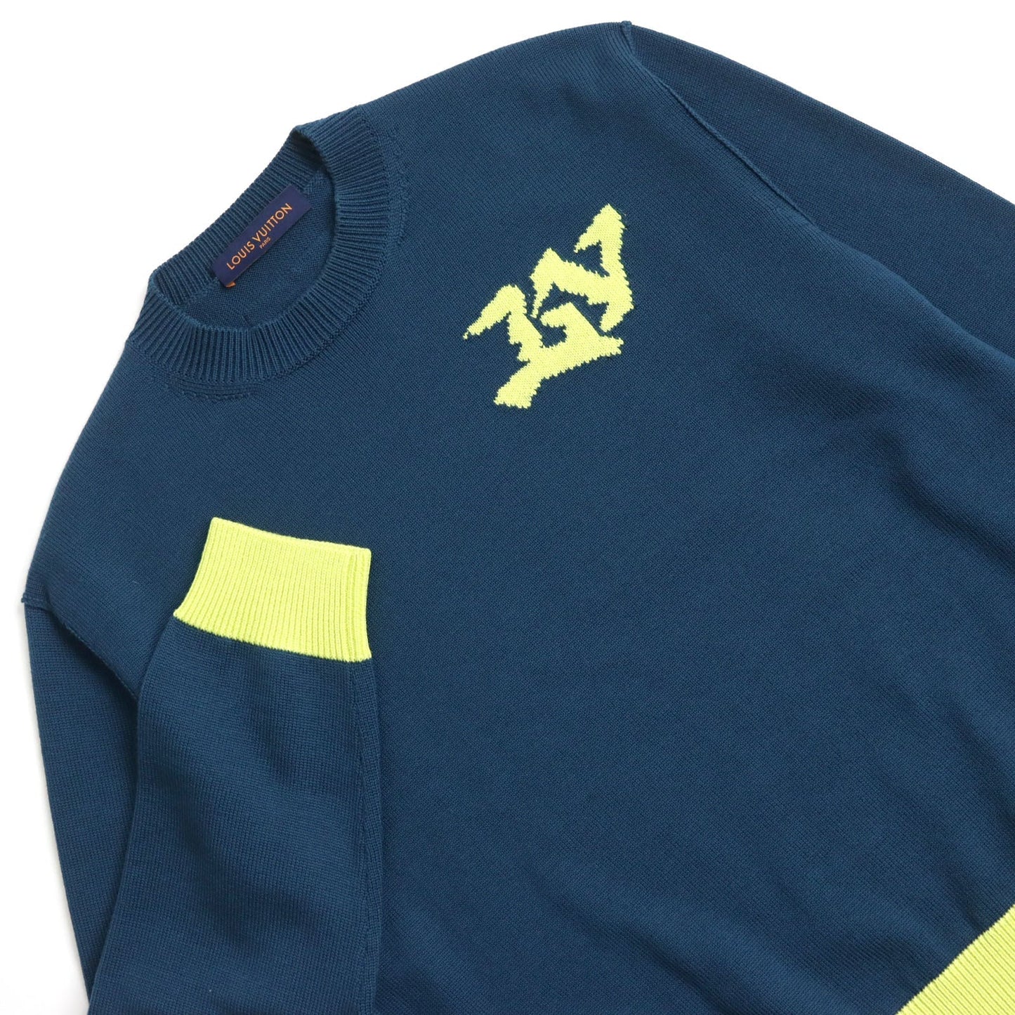 Louis Vuitton knit HNN02W Wool Blue Apparel