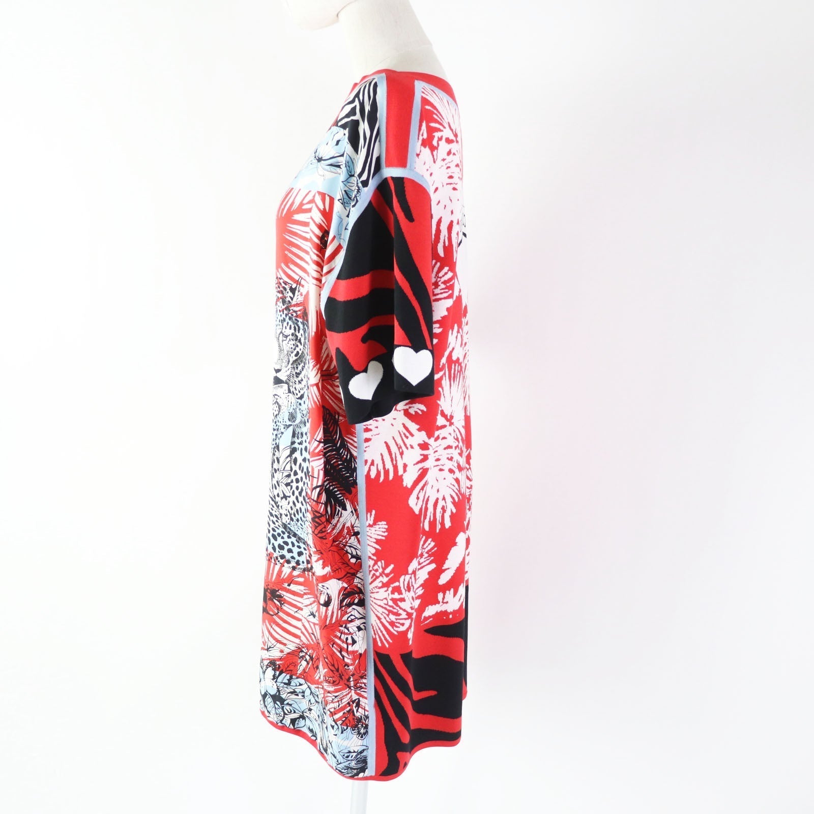 One Piece Outer: Silk, Other: Viscose, Silk, Red Travel Bag