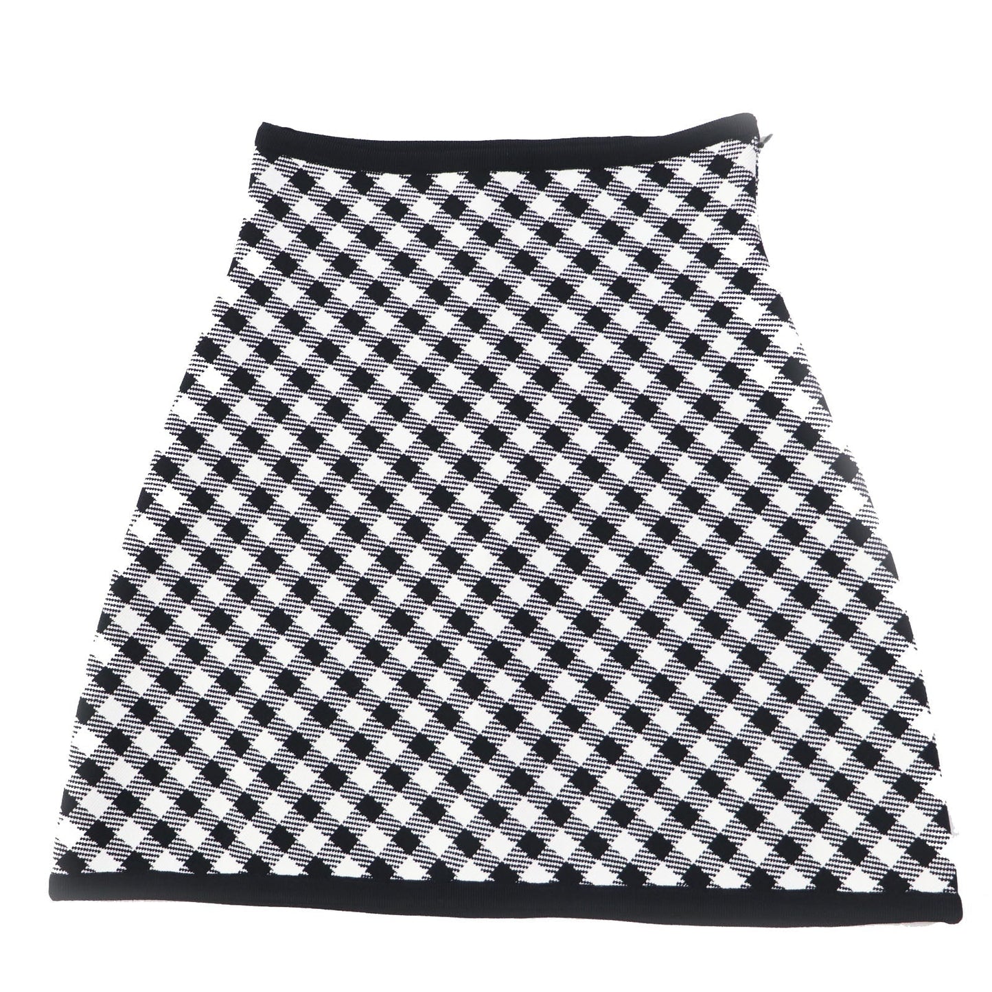Dior Christian Flare Skirt Main: % Rayon, % Nylon Black Travel Bag