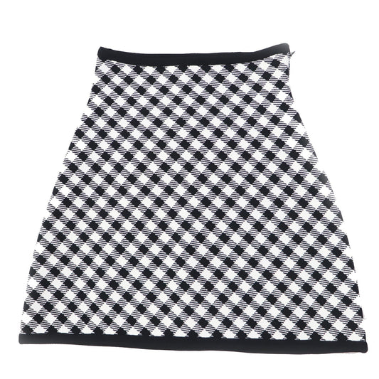 Dior Christian Flare Skirt Main: % Rayon, % Nylon Black Travel Bag