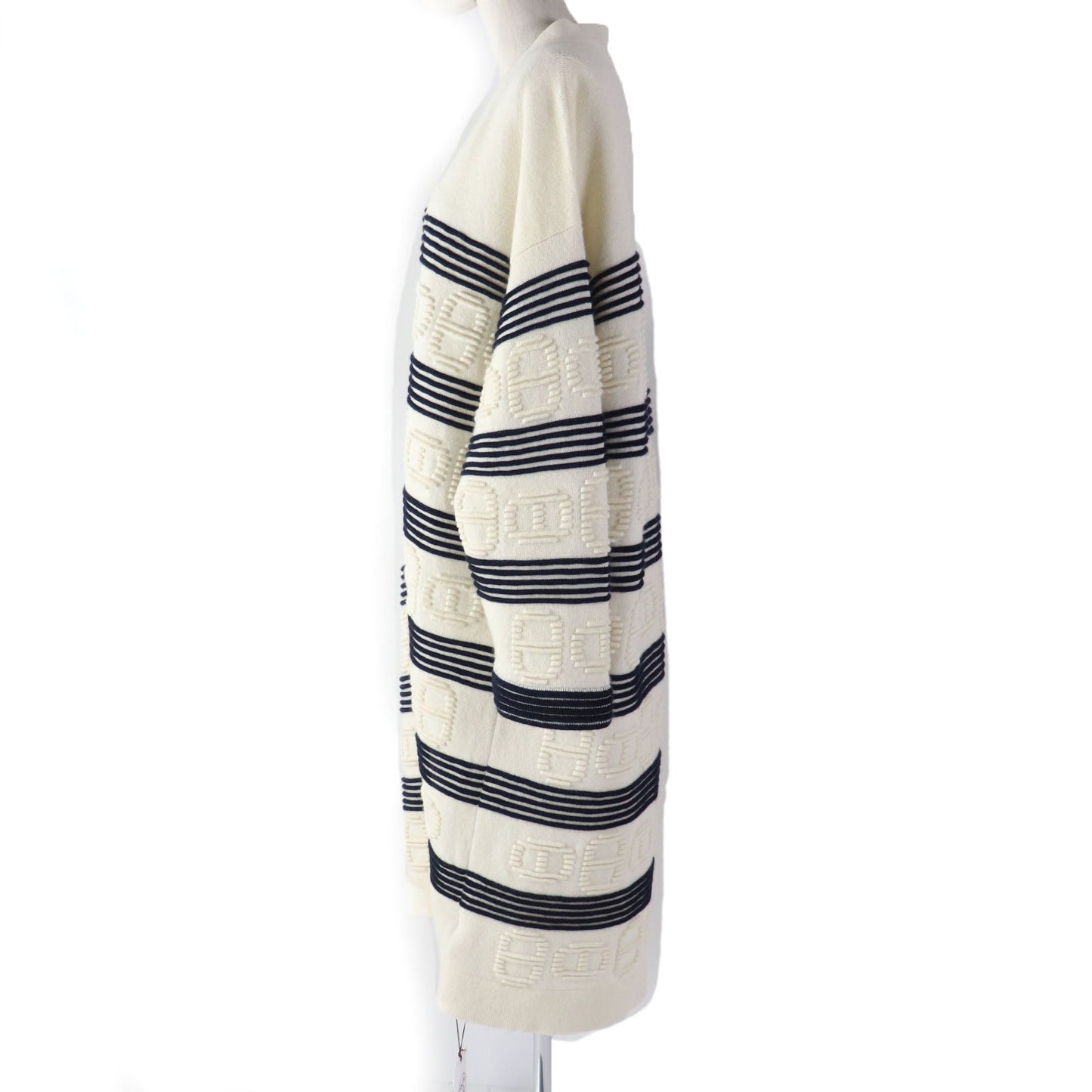 Cardigan Main: Cashmere, Main: Cotton Ivory Navy Travel Bag