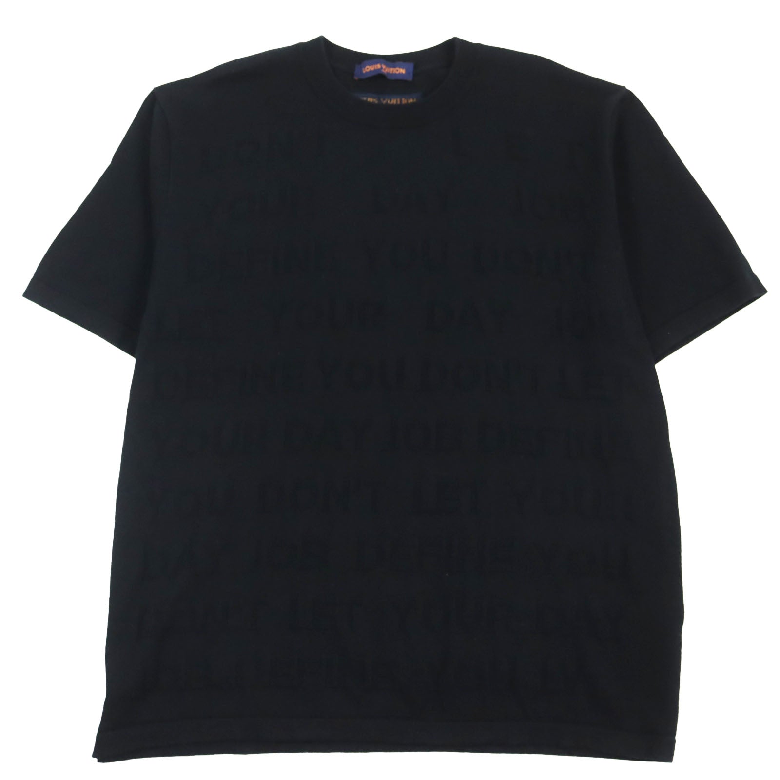 Louis Vuitton Short sleeve knit Cotton Black Handbag