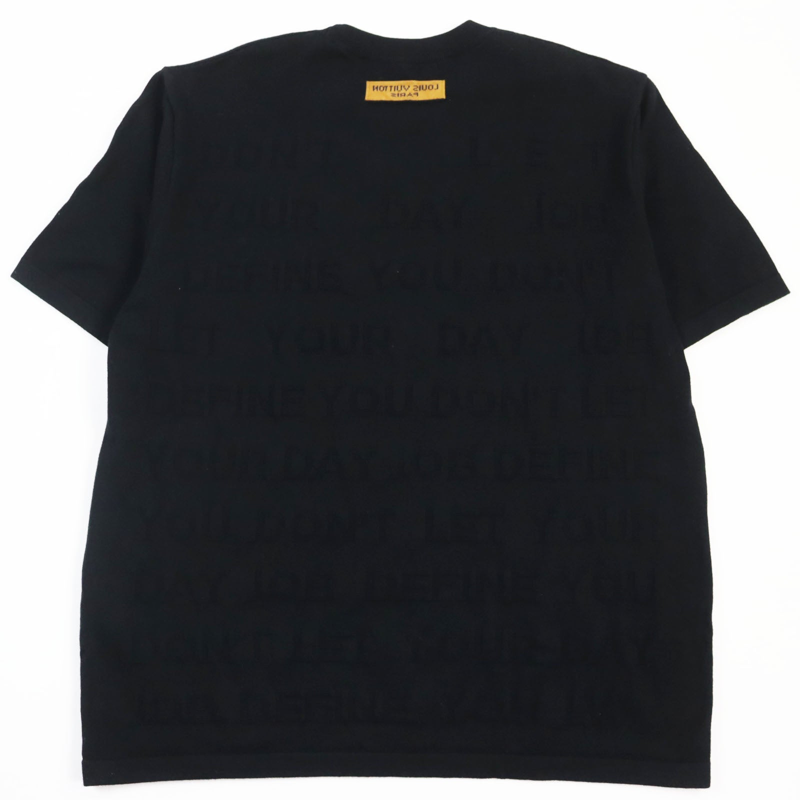 Louis Vuitton Short sleeve knit Cotton Black Handbag