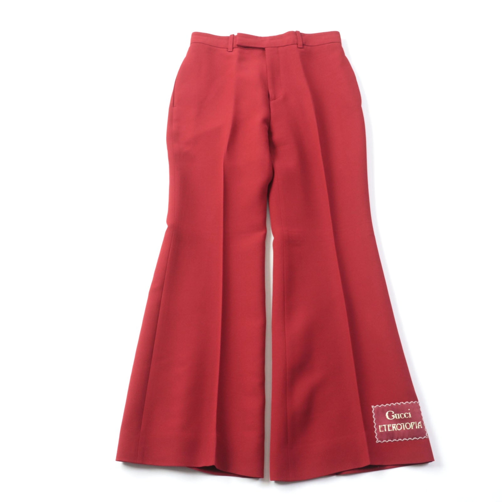Gucci Part 100 polyester 40 Wool Red Apparel