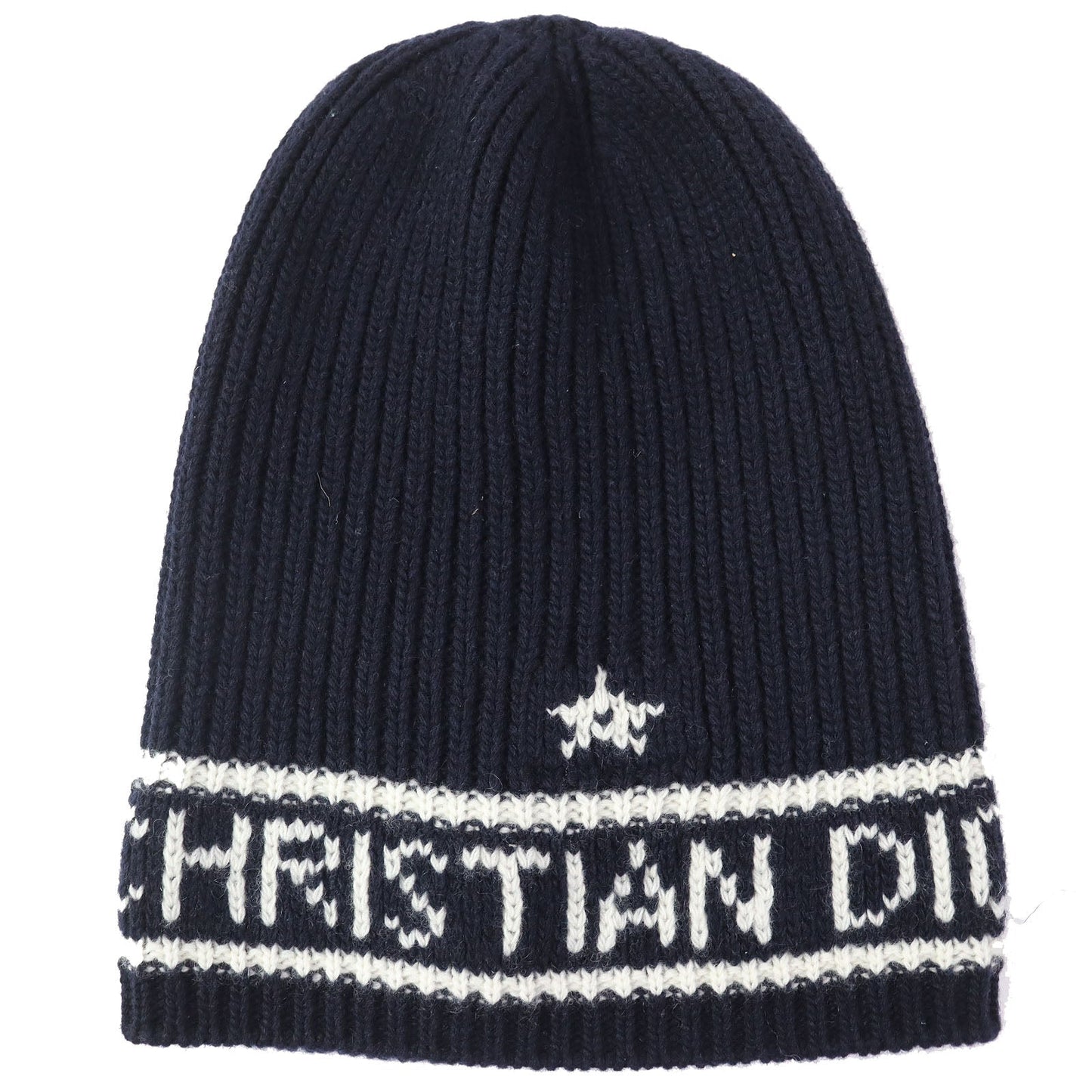 Dior Christian Knit Cap Main: % Wool, Main: White Travel Bag