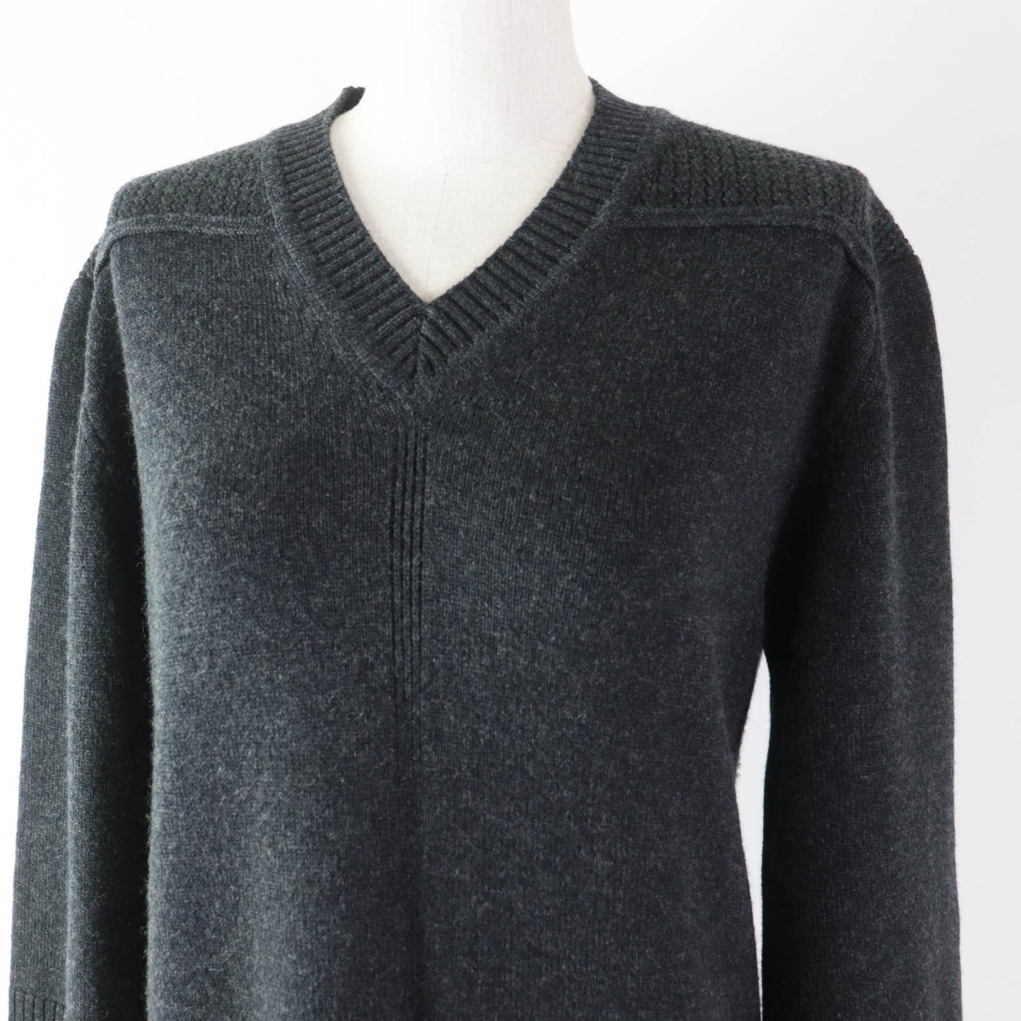 One Piece Outer Material: Cashmere Dark Gray Travel Bag