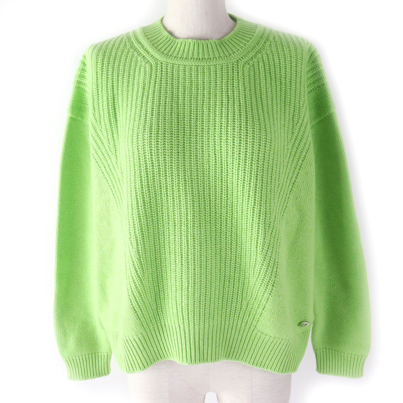 Knit Main: Cashmere, Main: Cotton Women Handbag Green Travel Bag