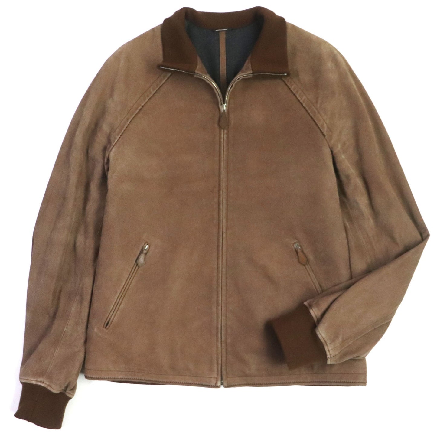 Blouson Main: Lamb , Part: Lamb , Leather Brown Travel Bag