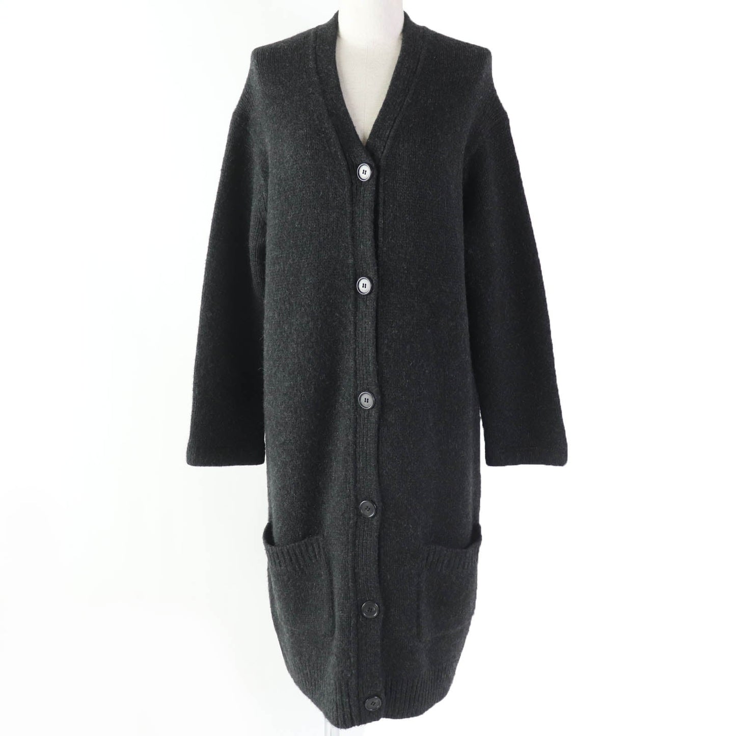 Cardigan Q Main: Cashmere Dark Gray Women Travel Bag