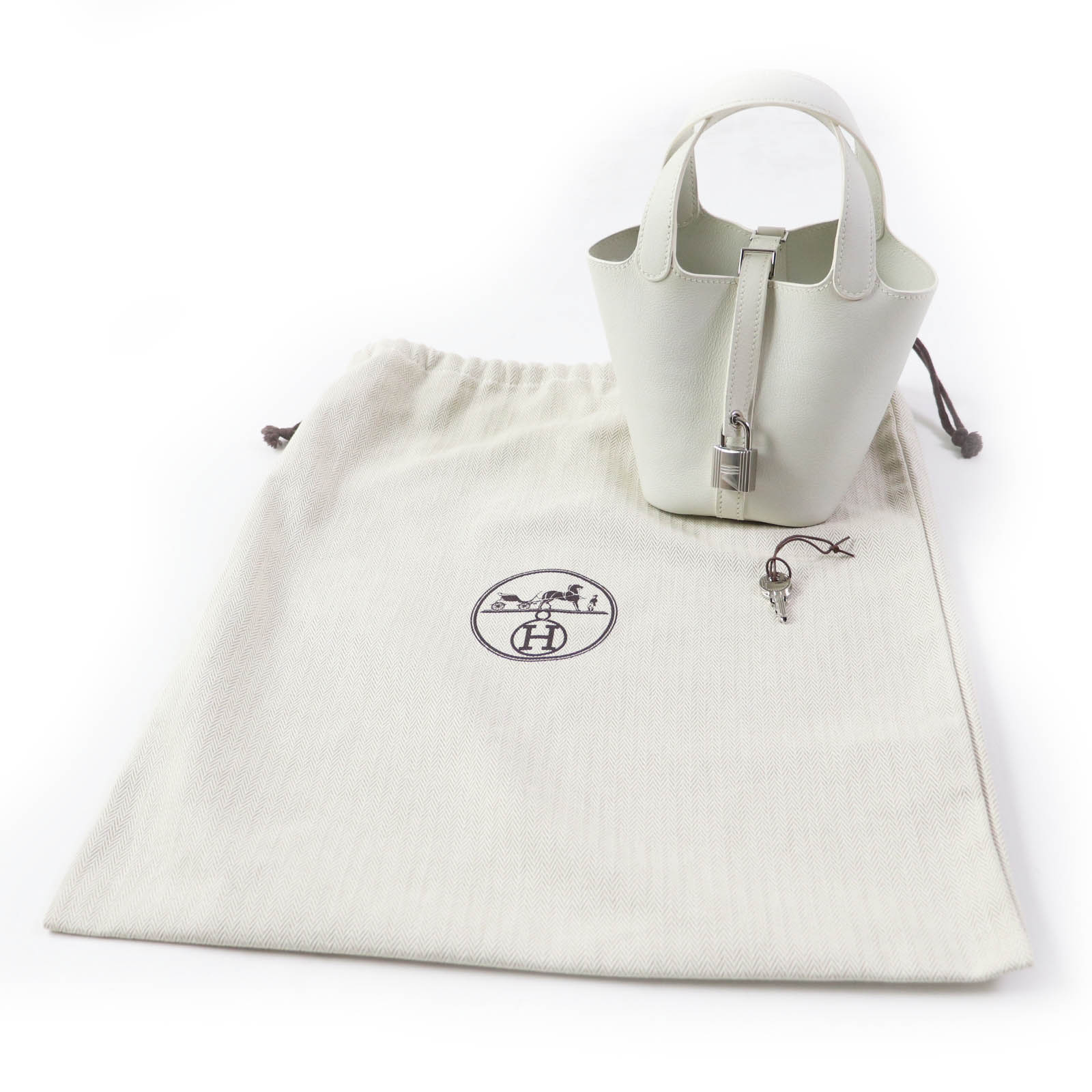 Swift, Palladium Metal Picotanlock Micro Women White Travel Bag