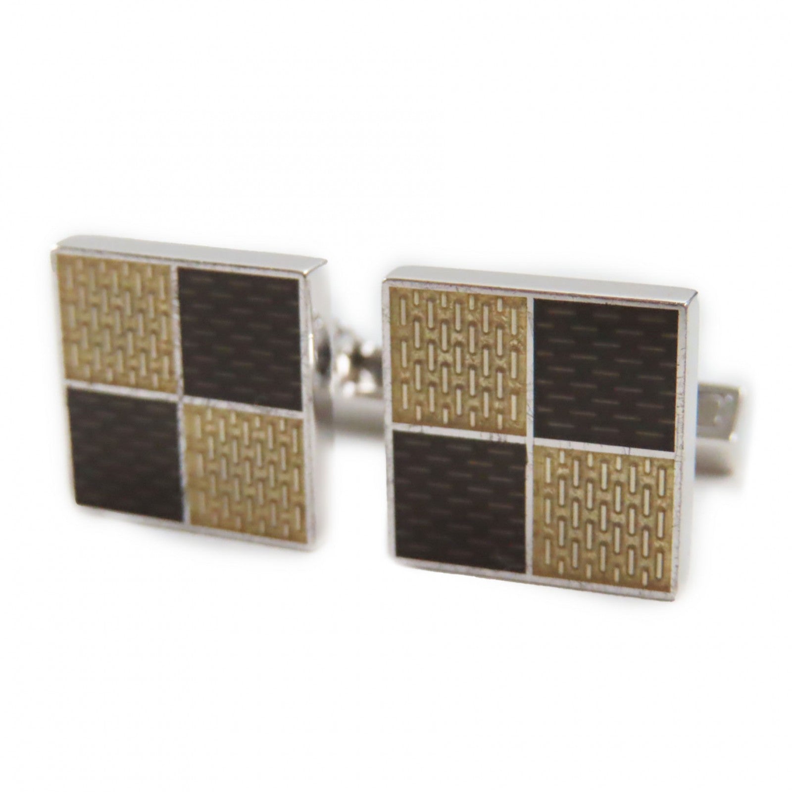 Louis Vuitton cuffs Manchette Brown Silver Handbag