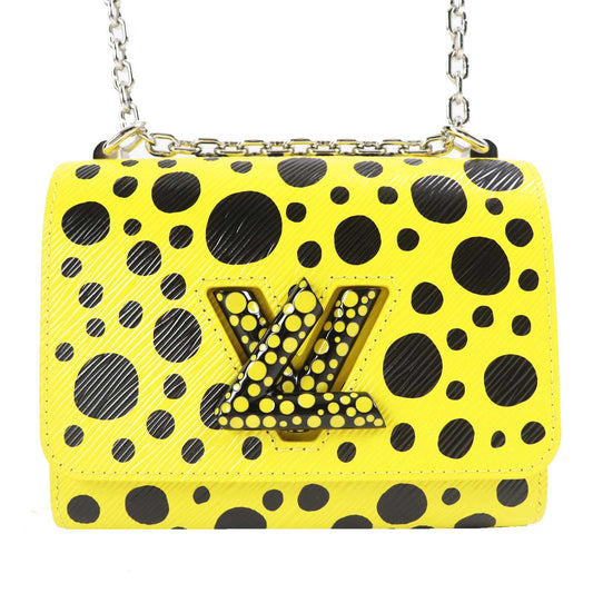 Louis Vuitton M21695 Epi Yellow Epi Twist Black Shoulder Bag
