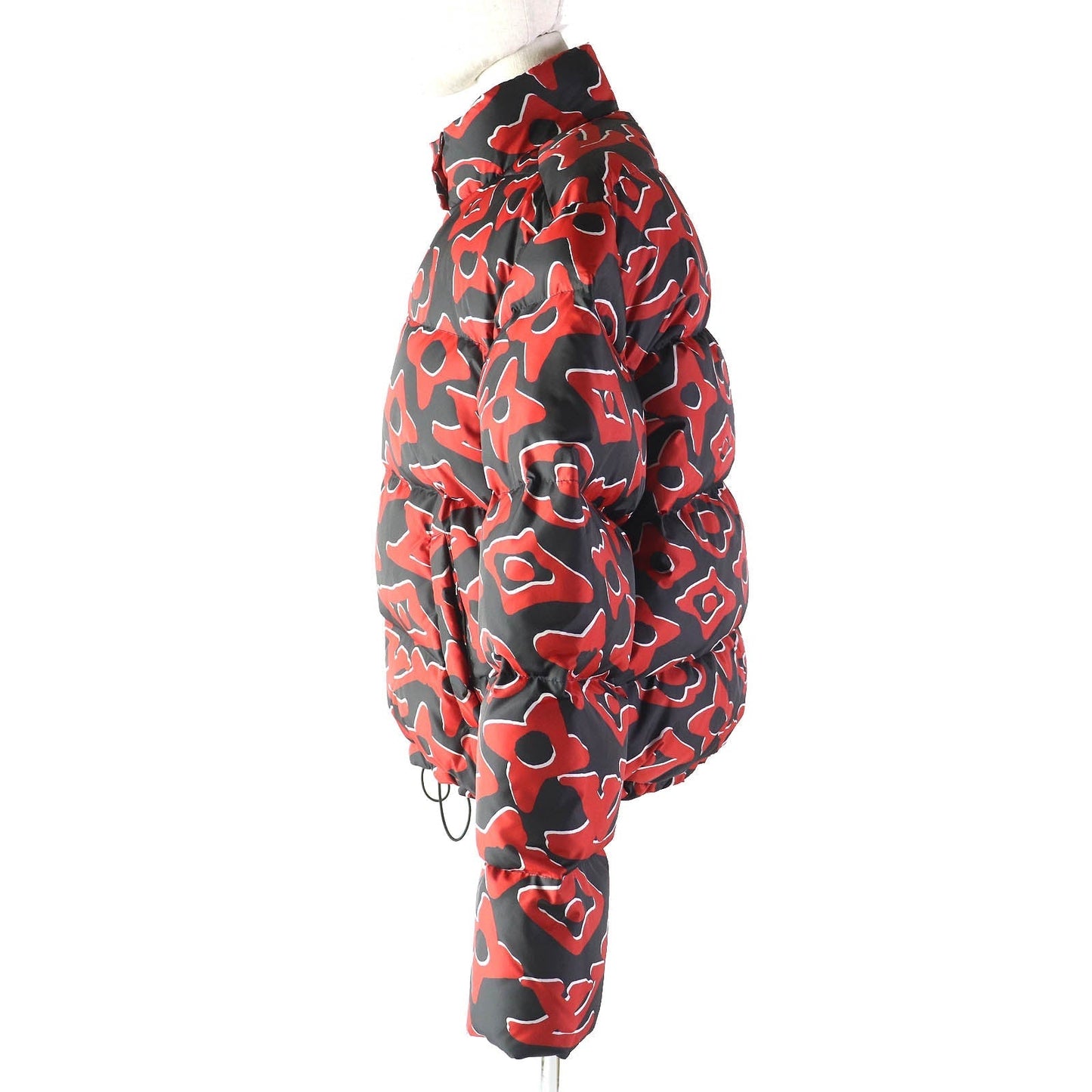 Louis Vuitton Down jacket 1A8B3X Filling down Black Red Apparel