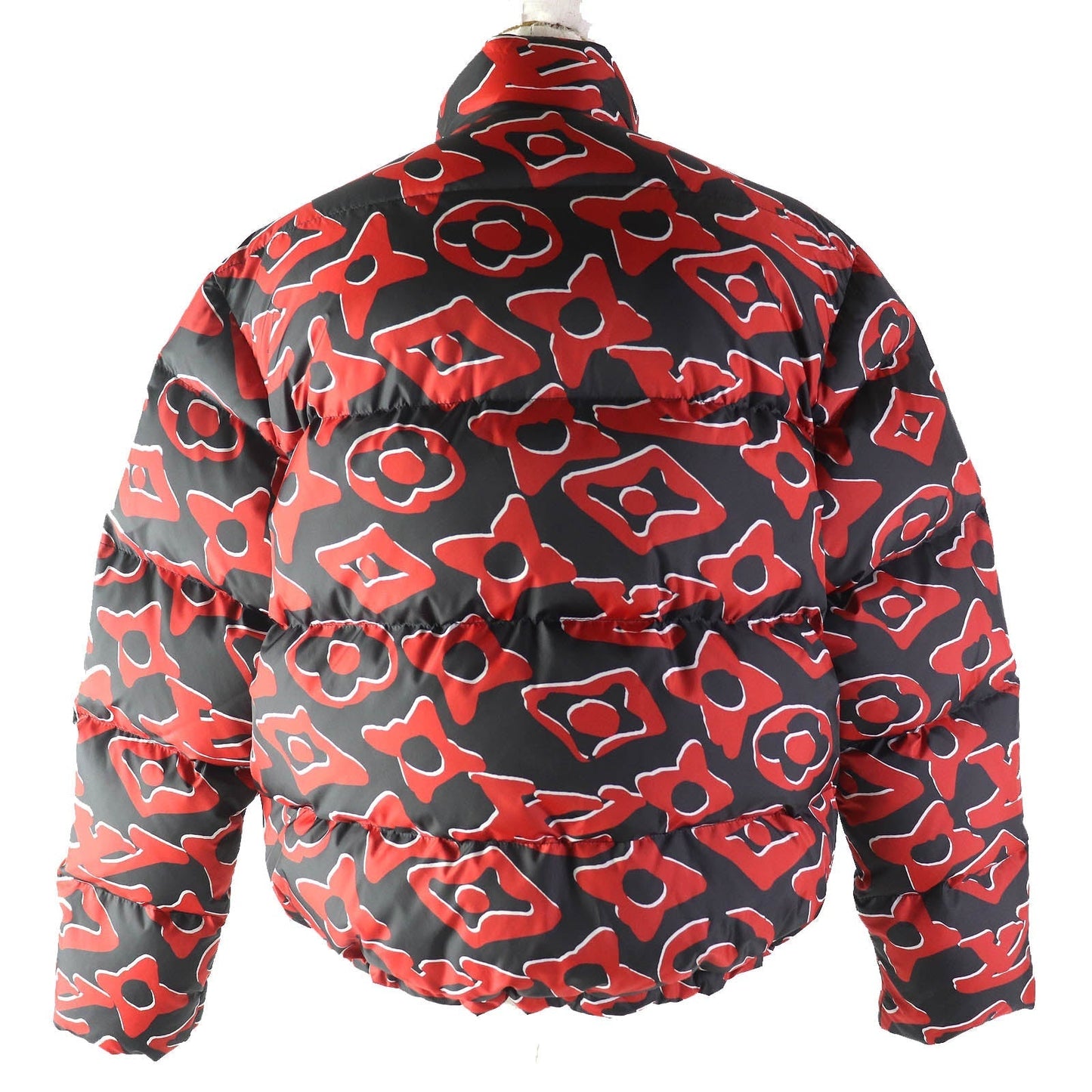 Louis Vuitton Down jacket 1A8B3X Filling down Black Red Apparel