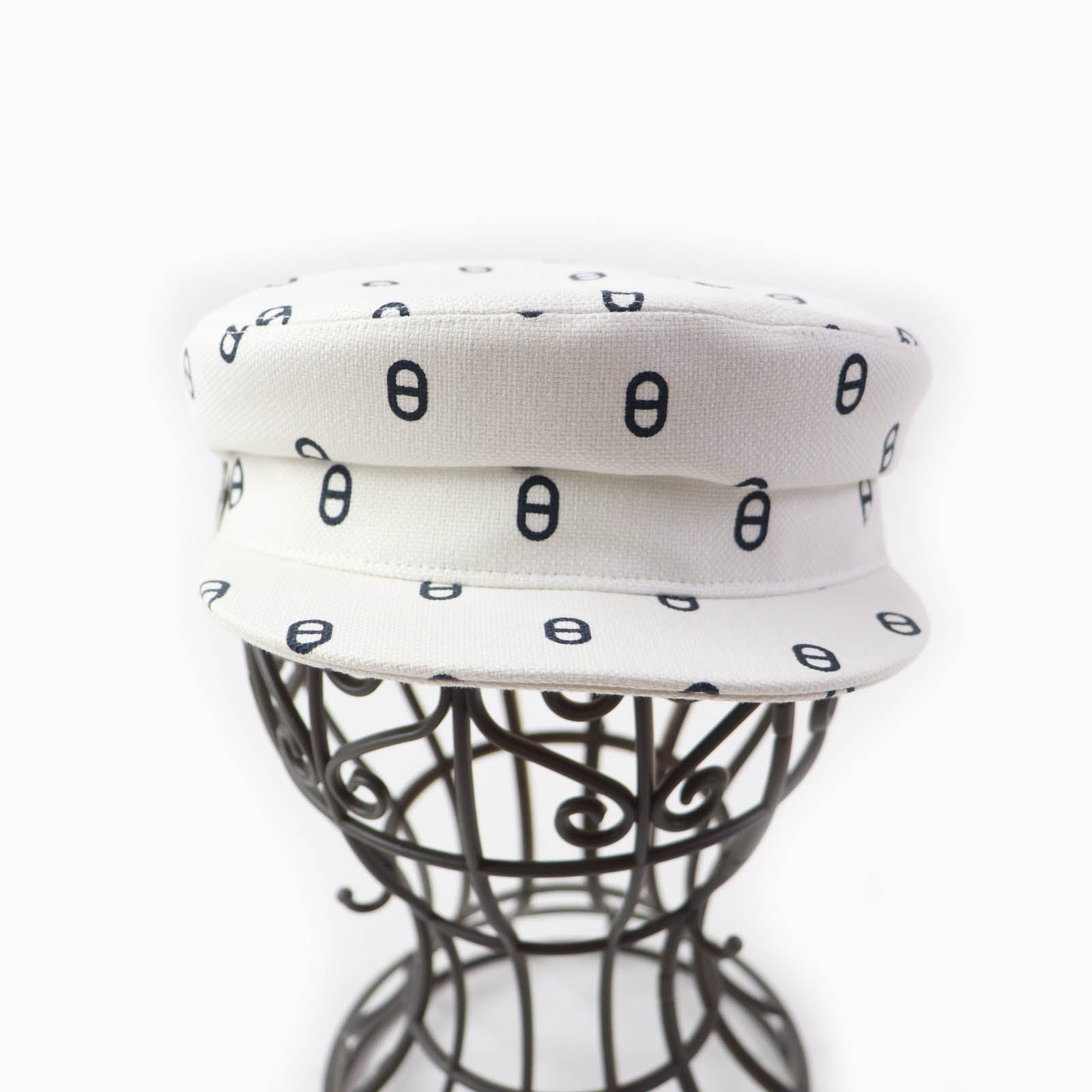 Casquette Outer: Cotton, Outer: Polyurethane, Lining: Cotton, White Travel Bag
