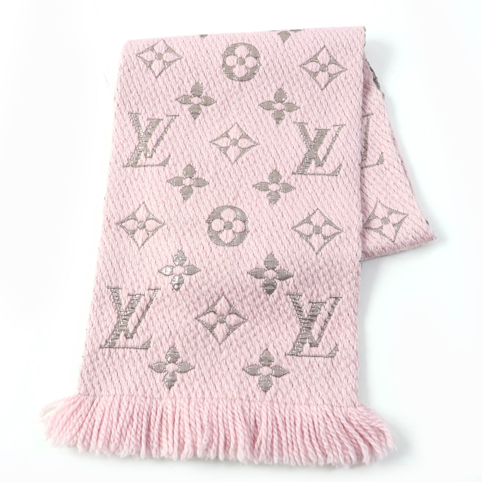 Louis Vuitton Scarf M70466 2 polyester Rose Wool