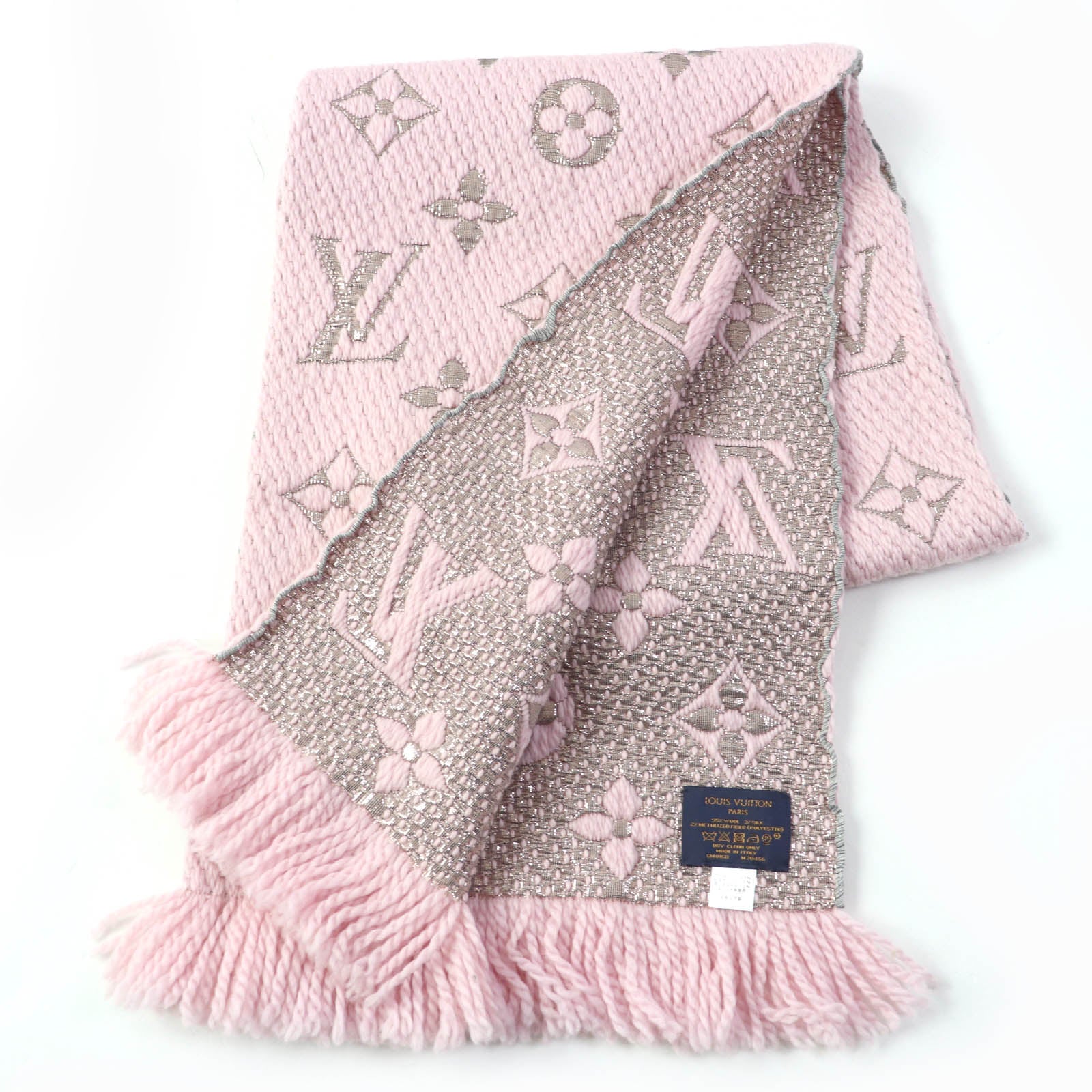 Louis Vuitton Scarf M70466 2 polyester Rose Wool