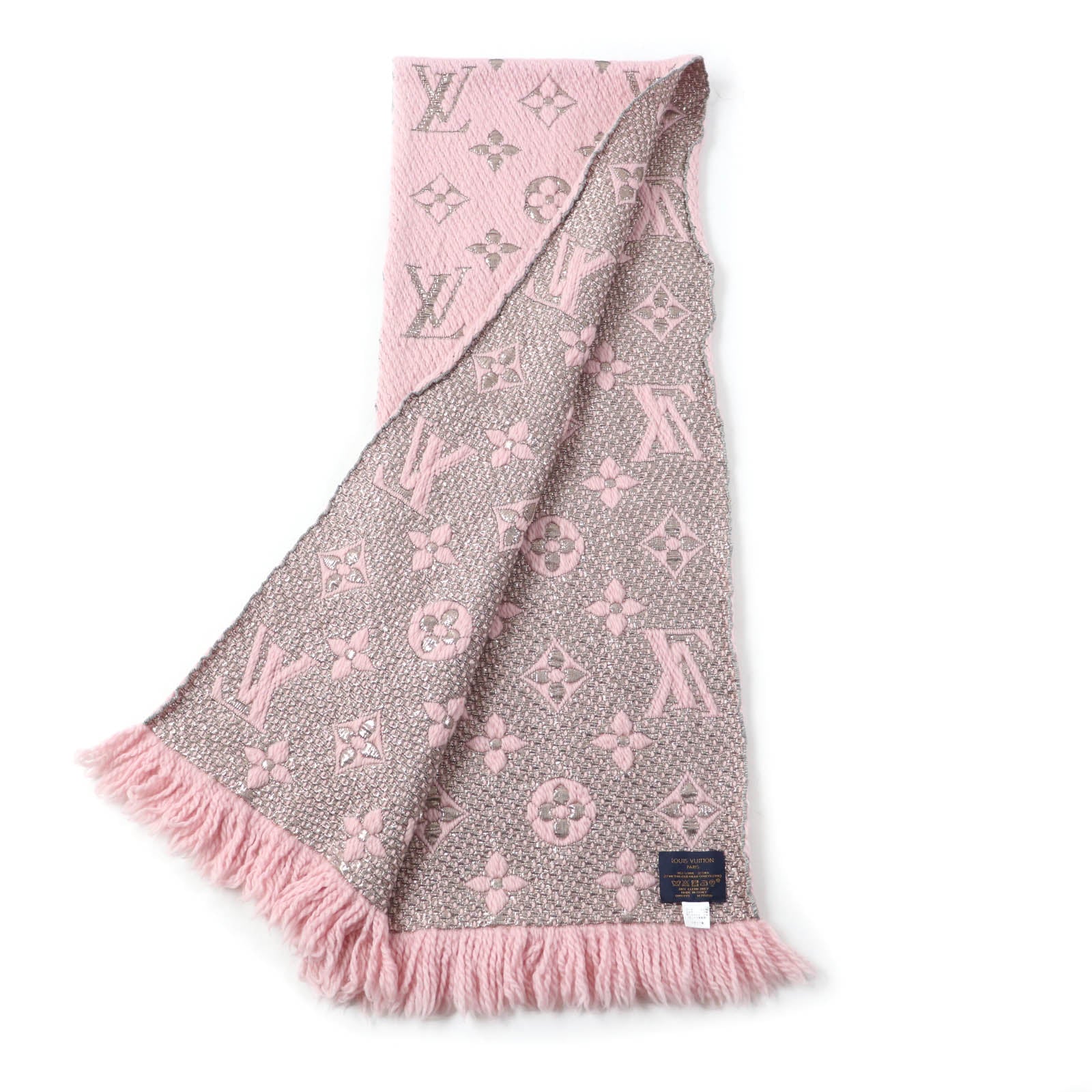 Louis Vuitton Scarf M70466 go Mania Shine Wool Logo 3