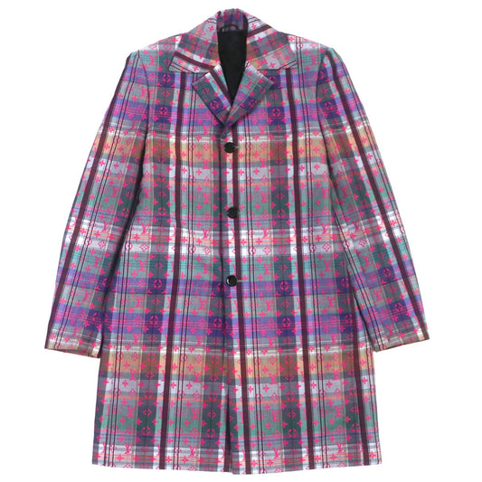 Louis Vuitton Chester coat 35 Polyester 27 Wool Cotton Pink Apparel