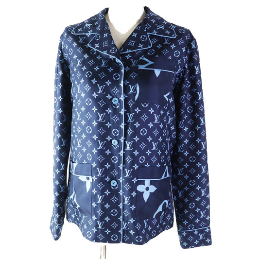 Louis Vuitton Long sleeve shirt Blue Navy Apparel