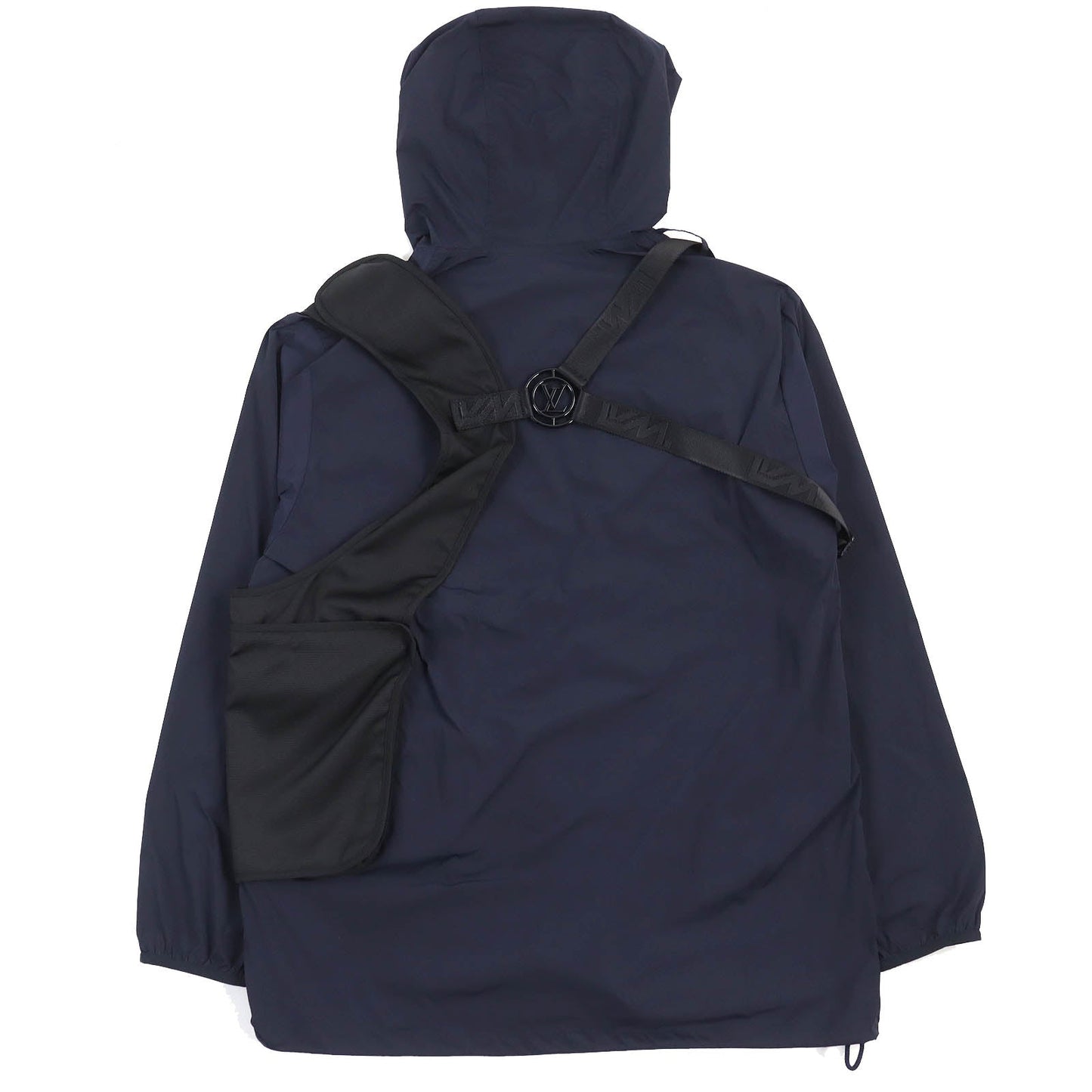 Louis Vuitton Jacket Other Polyamide 100 50 Nylon Black Navy Apparel