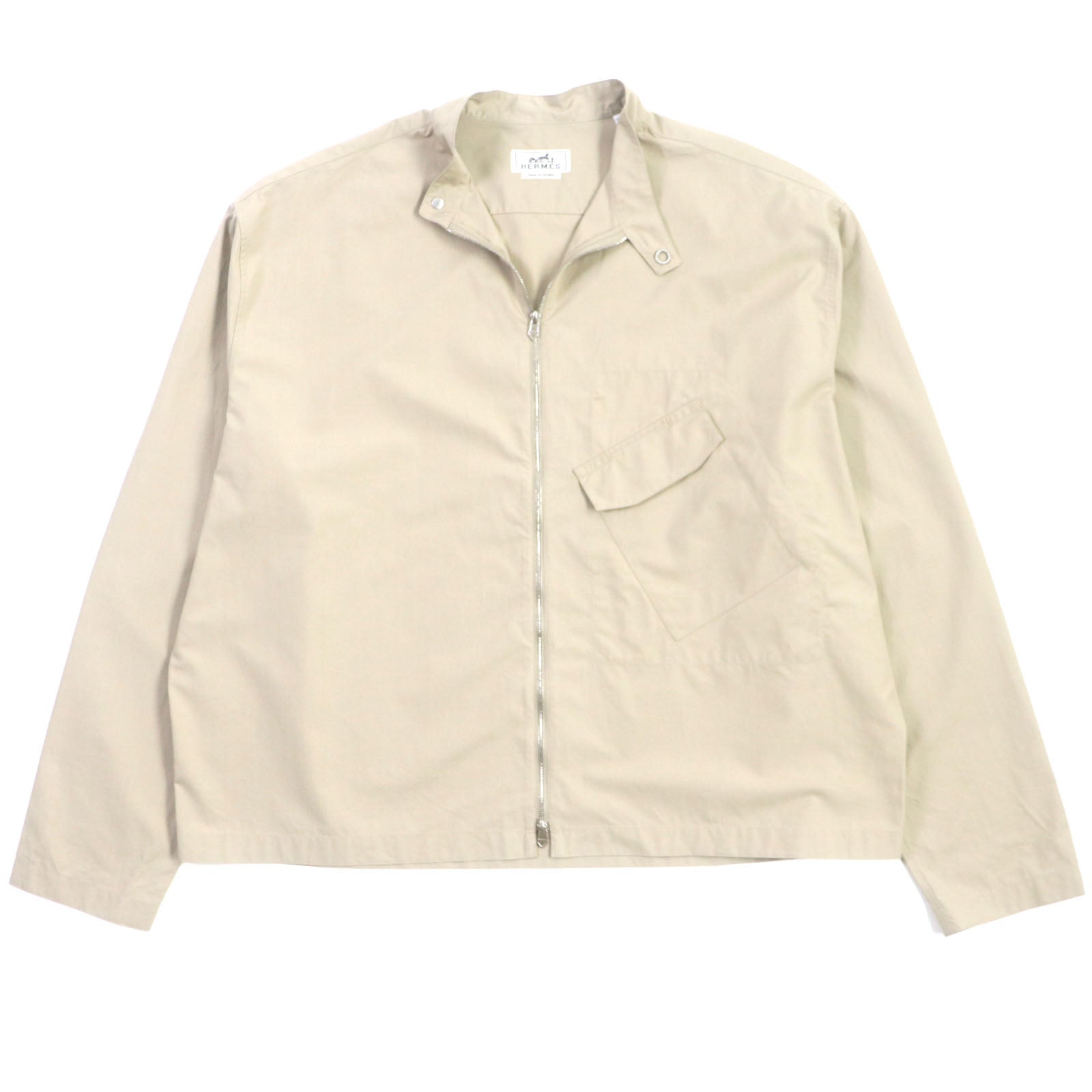 Blouson Main: Cotton Mens Handbag Beige Travel Bag