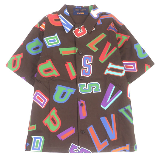 Louis Vuitton Short sleeve shirt Cotton Brown Apparel
