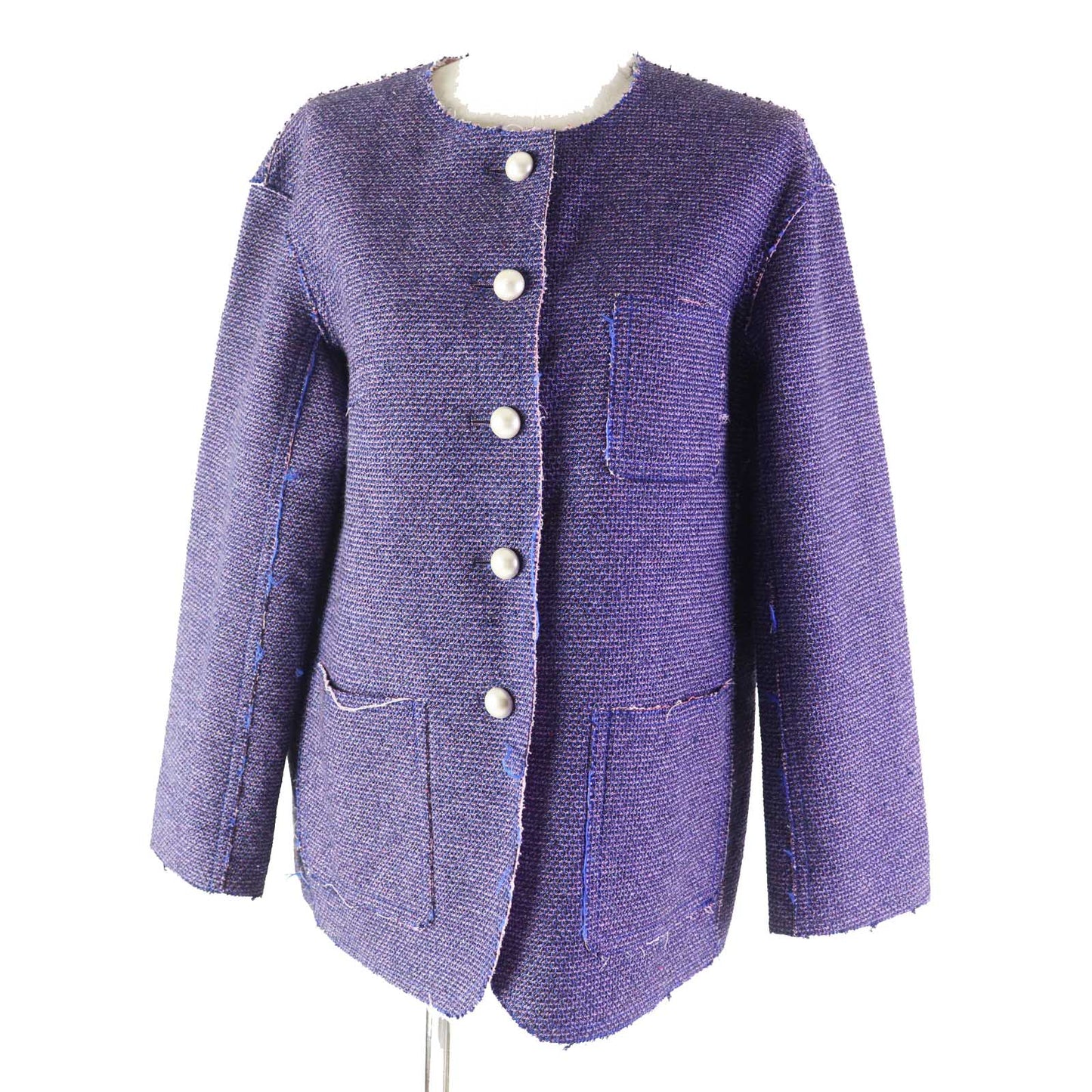Chanel Tweed Metallic Jacket
