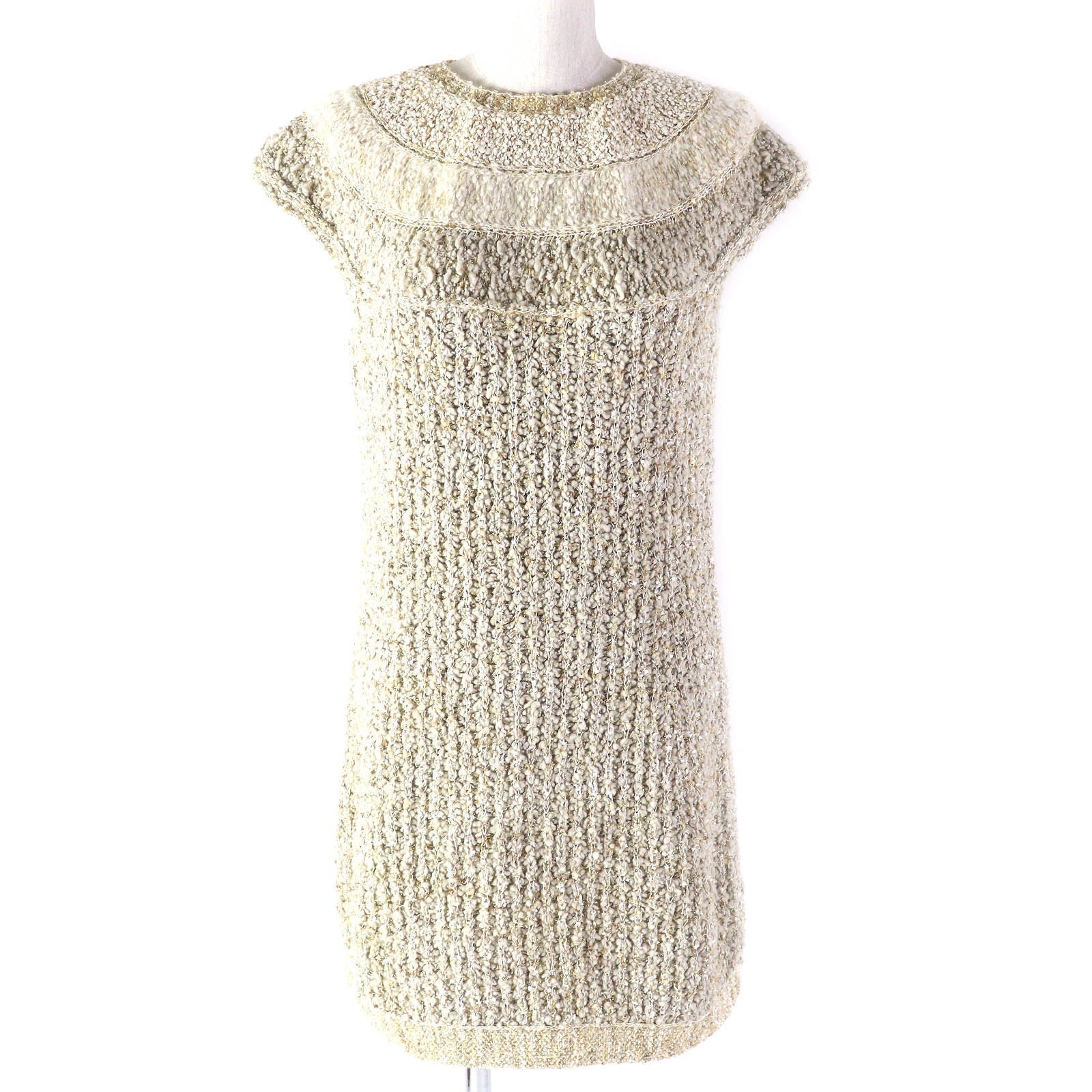 Chanel one piece 13 nylon 12 polyester Beige Handbag