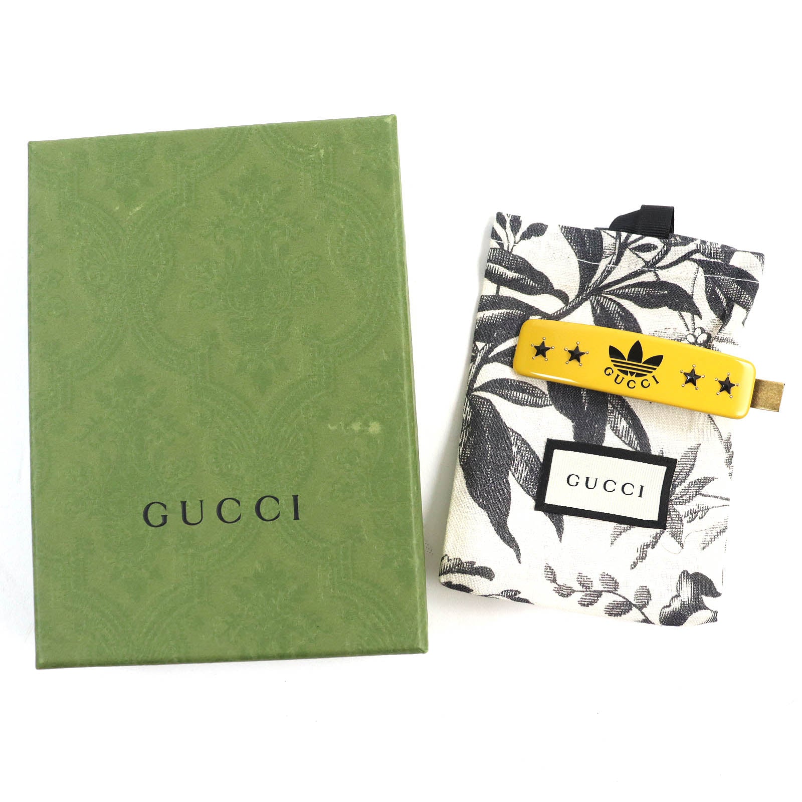 Gucci hair accessory plastic Yellow Black Handbag 2