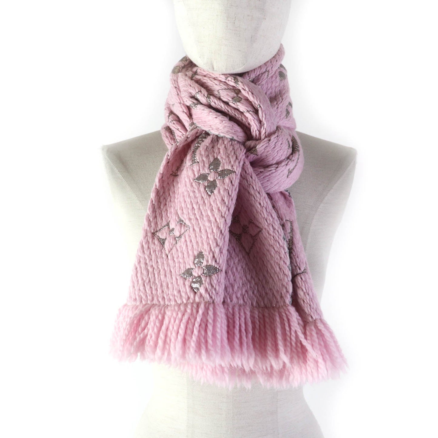Louis Vuitton Scarf M70466 go Mania Shine Wool Logo