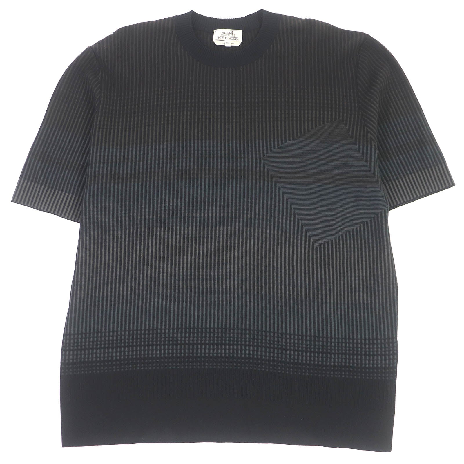 Short Sleeve Knit Main: Cotton Type Mens Black Travel Bag