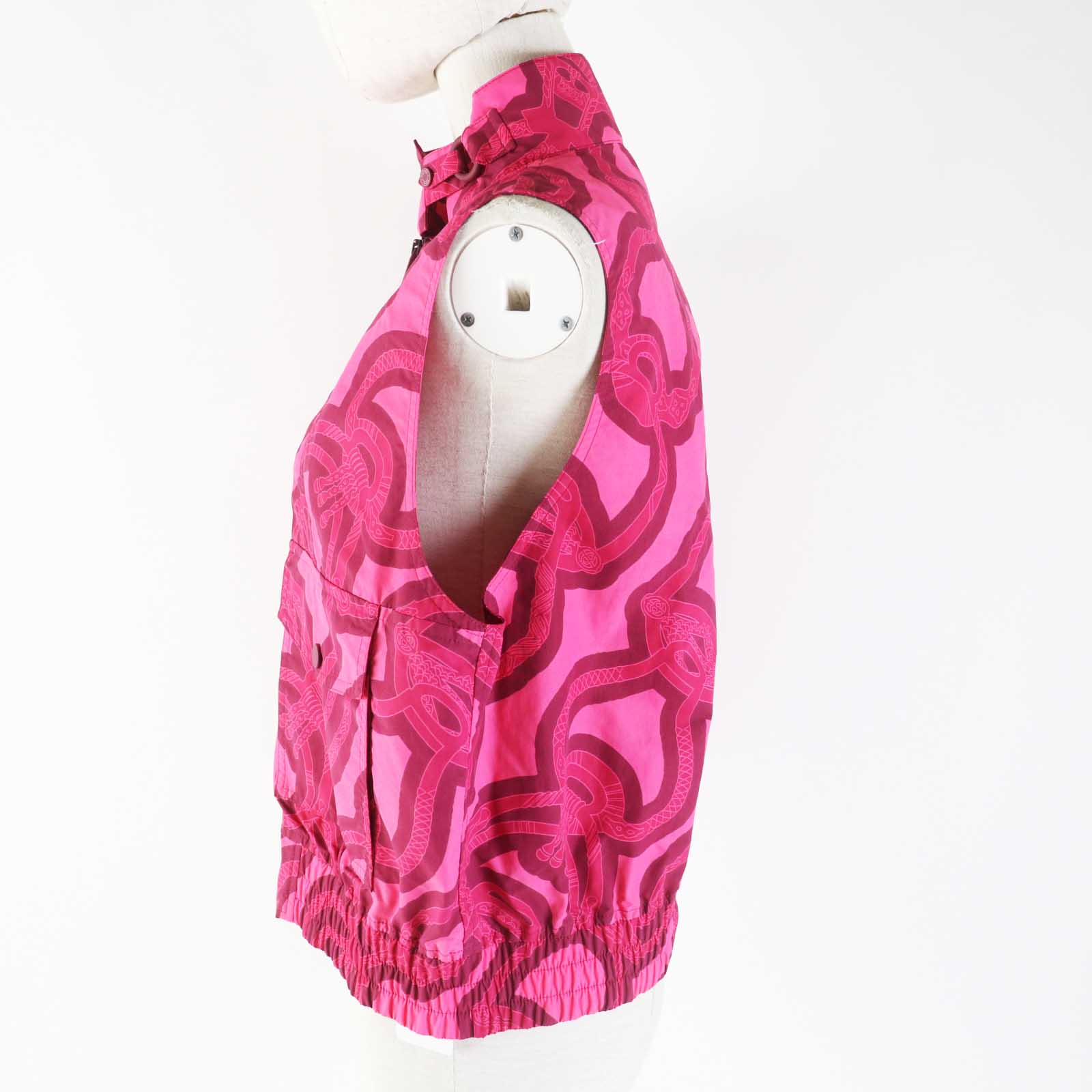 Vest Main: Bordeaux Fantaisie D'Etriers Stirrup Fantasy Nylon Pink Travel Bag