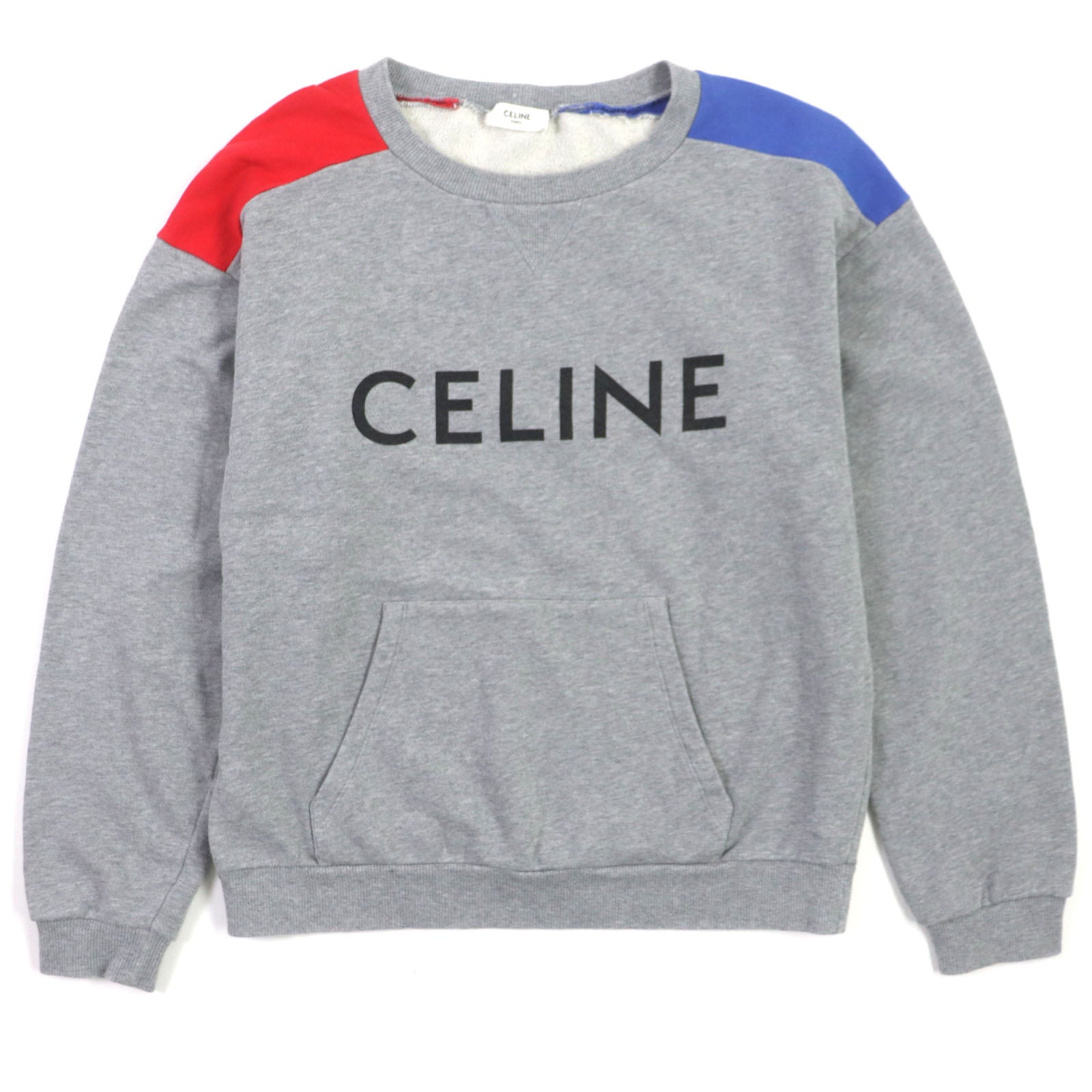 Pullover Main: Cotton Grey Mens S Handbag Blue Red Travel Bag