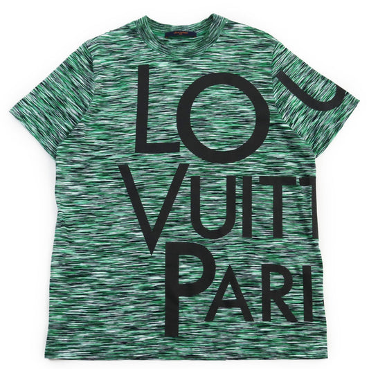 Louis Vuitton Short sleeve T-shirt HGY12W Cotton Green Apparel