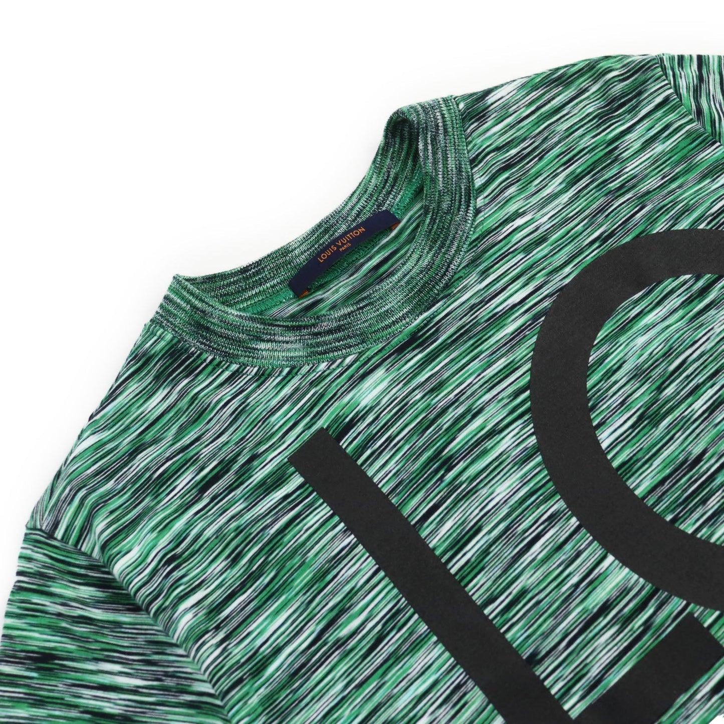 Louis Vuitton Short sleeve T-shirt HGY12W Cotton Green Apparel