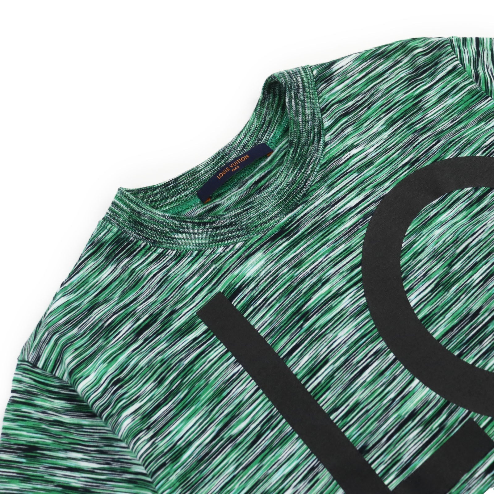 Louis Vuitton Short sleeve T-shirt HGY12W Cotton Green Apparel