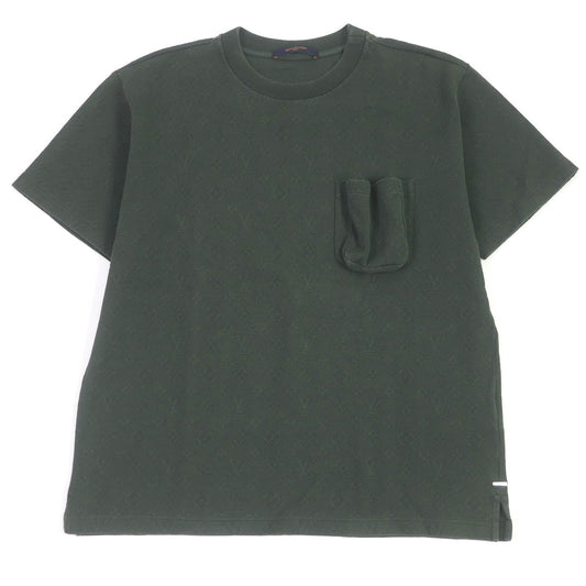 Louis Vuitton Short sleeve T-shirt HIY49W Cotton Green Apparel